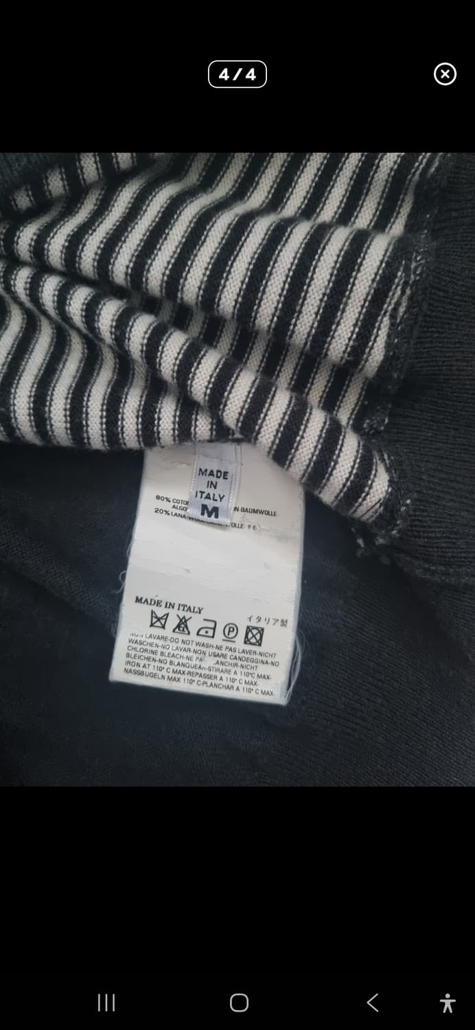 마르지엘라 스트라이프 가디건 상품이미지4