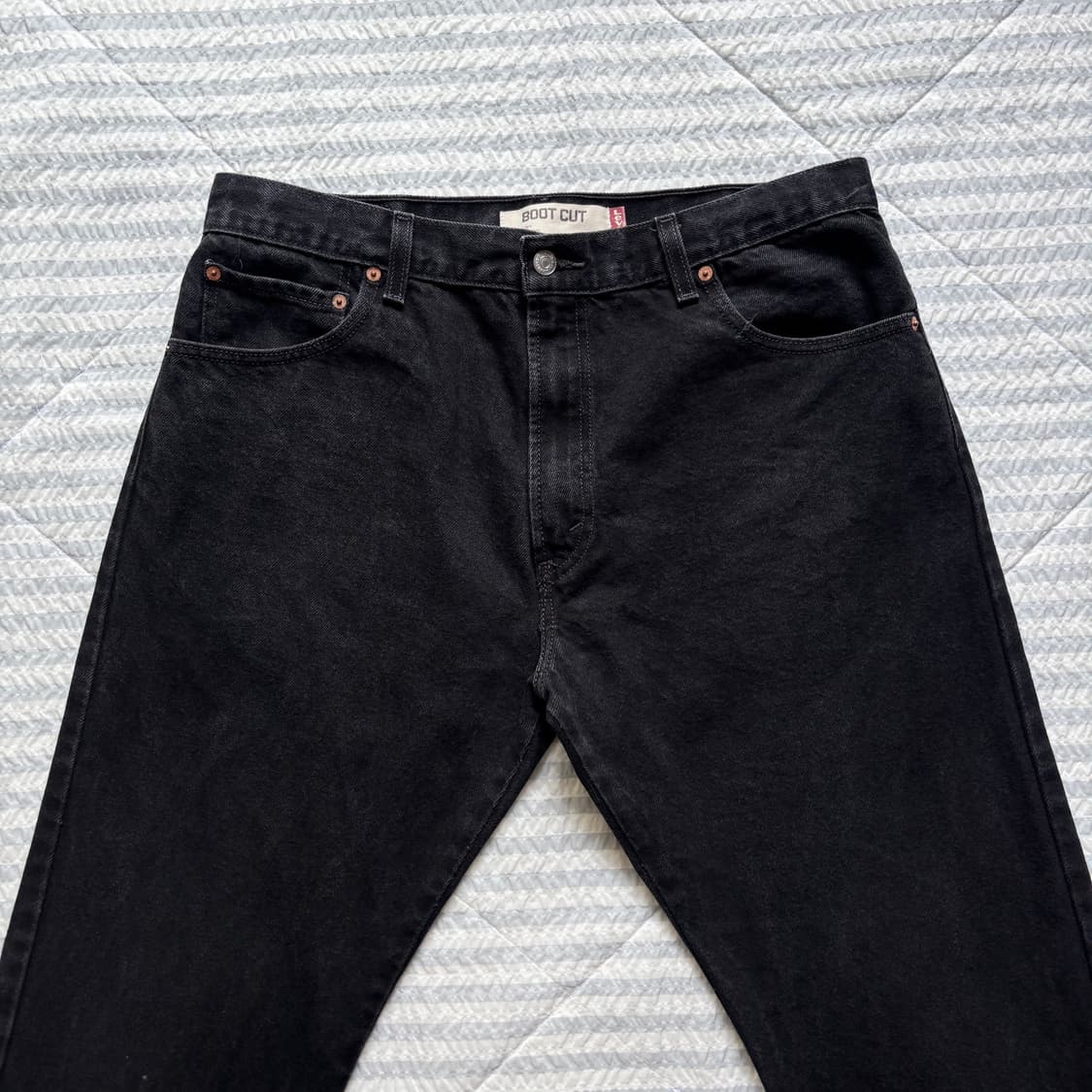 00s 빈티지 리바이스 517 블랙 허리45.5cm 상품이미지3