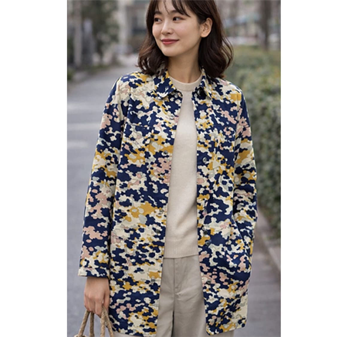 Audrey and John wad 패턴코튼자켓 상품이미지1