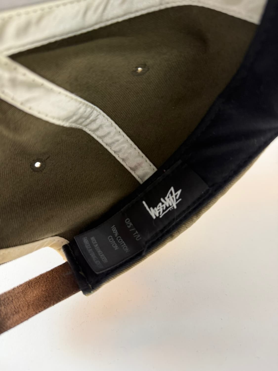 스투시 S 로고 캡 상품이미지7