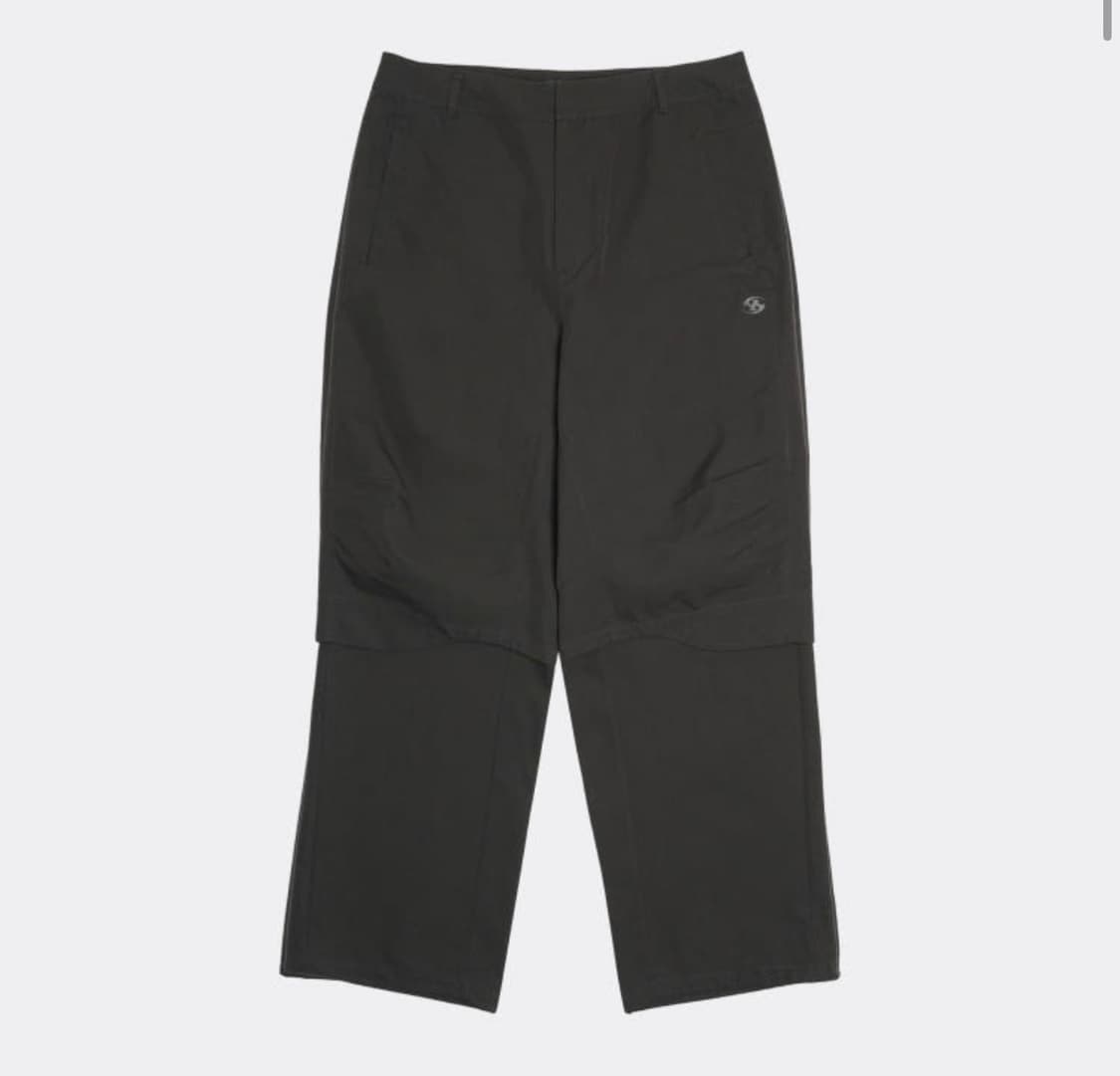 [4사이즈]산산기어 레이어드 팬츠 브라운 상품이미지1