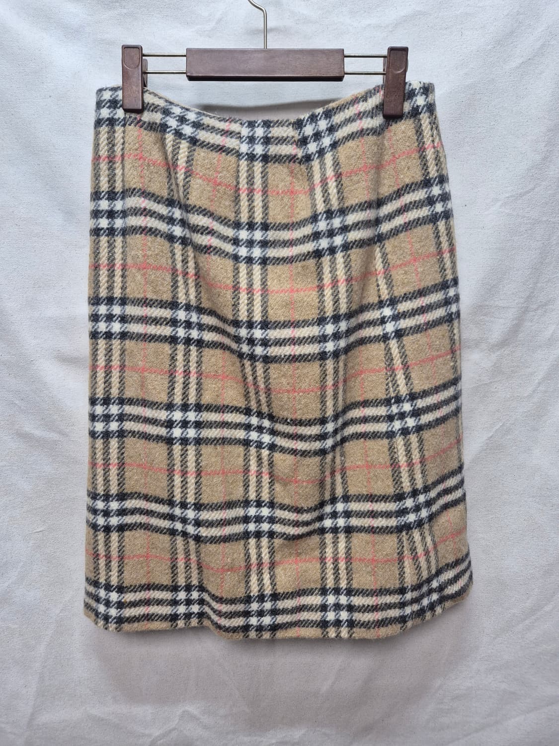 버버리 노바체크 울스커트 상품이미지2