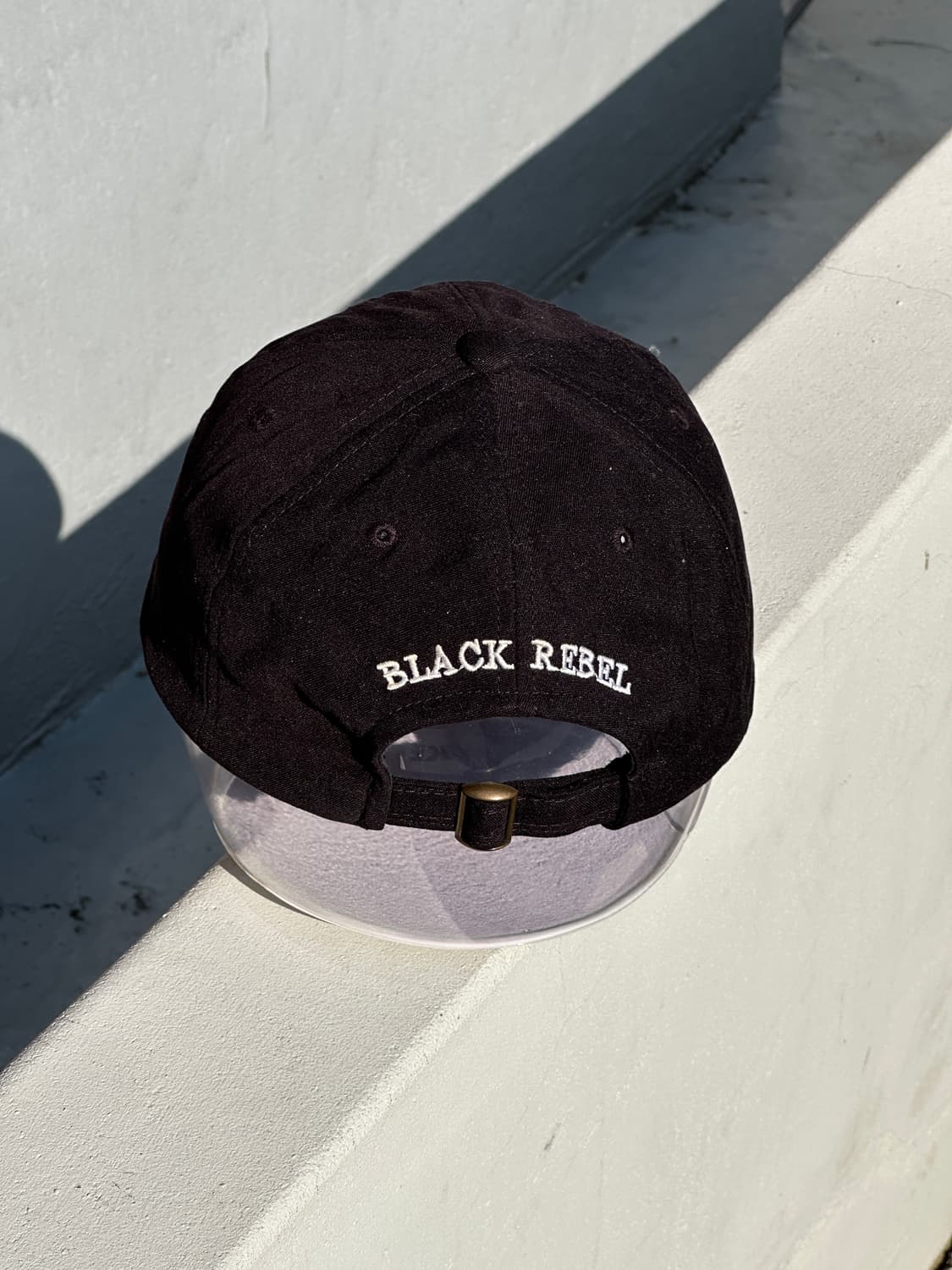 [F] 빈티지 로고 블랙 볼캡 모자 상품이미지5