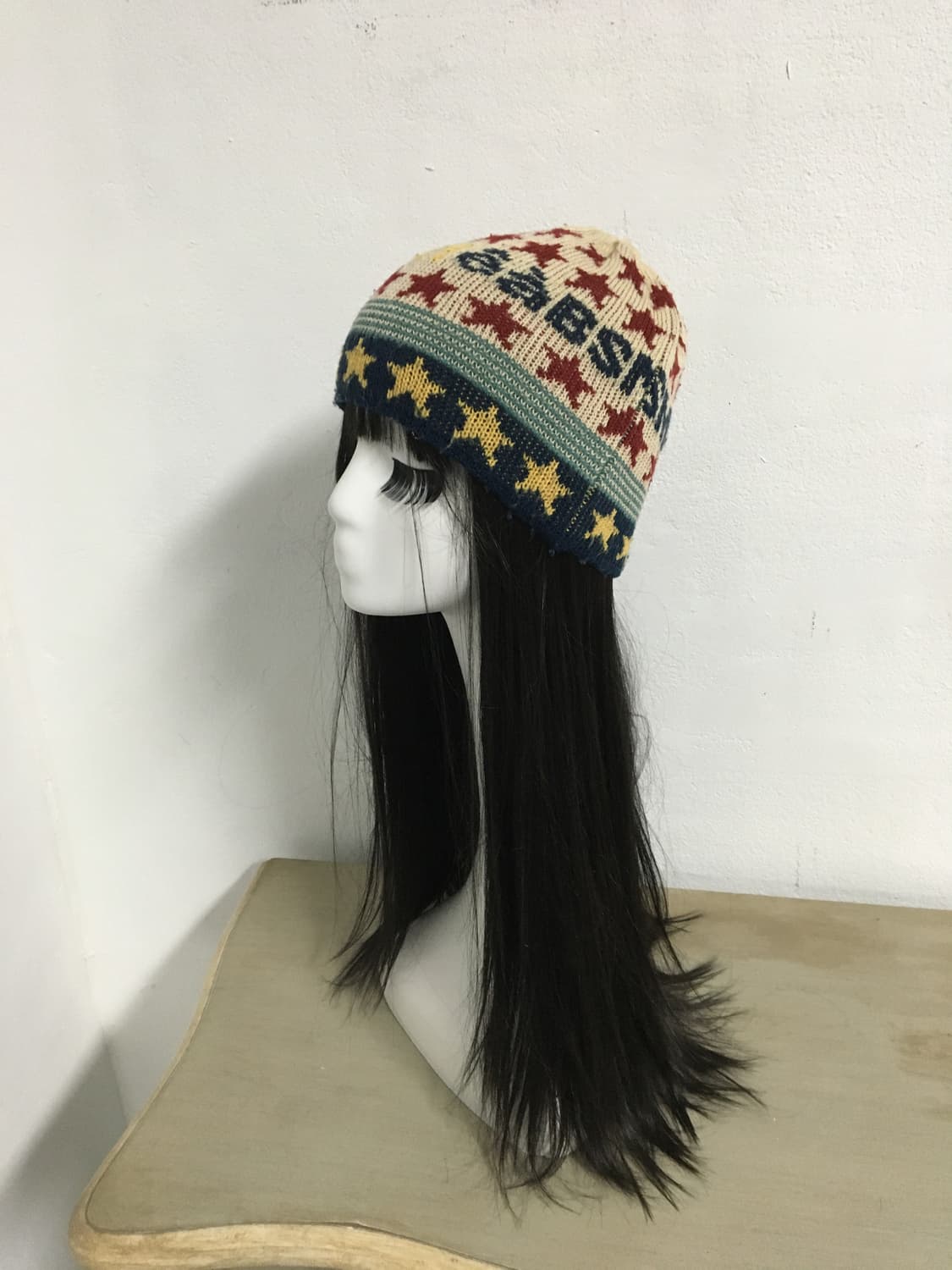  star pattern knit beanie 상품이미지1