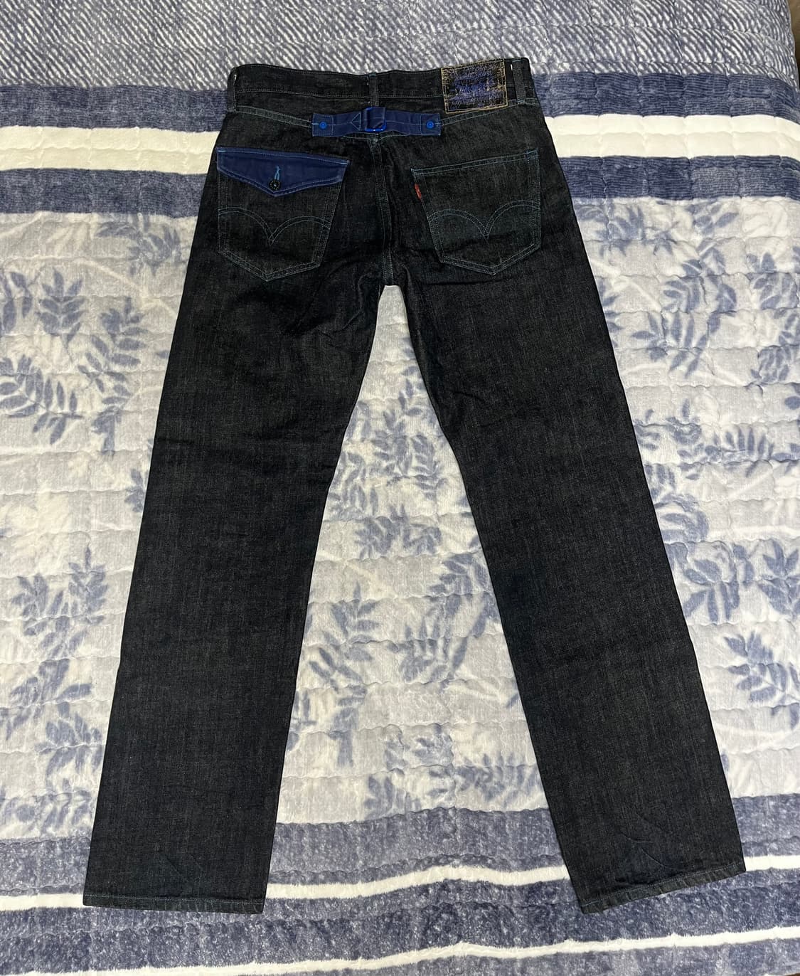 스투시x리바이스 콜라보 셀비지 데님 30/30 501 상품이미지2