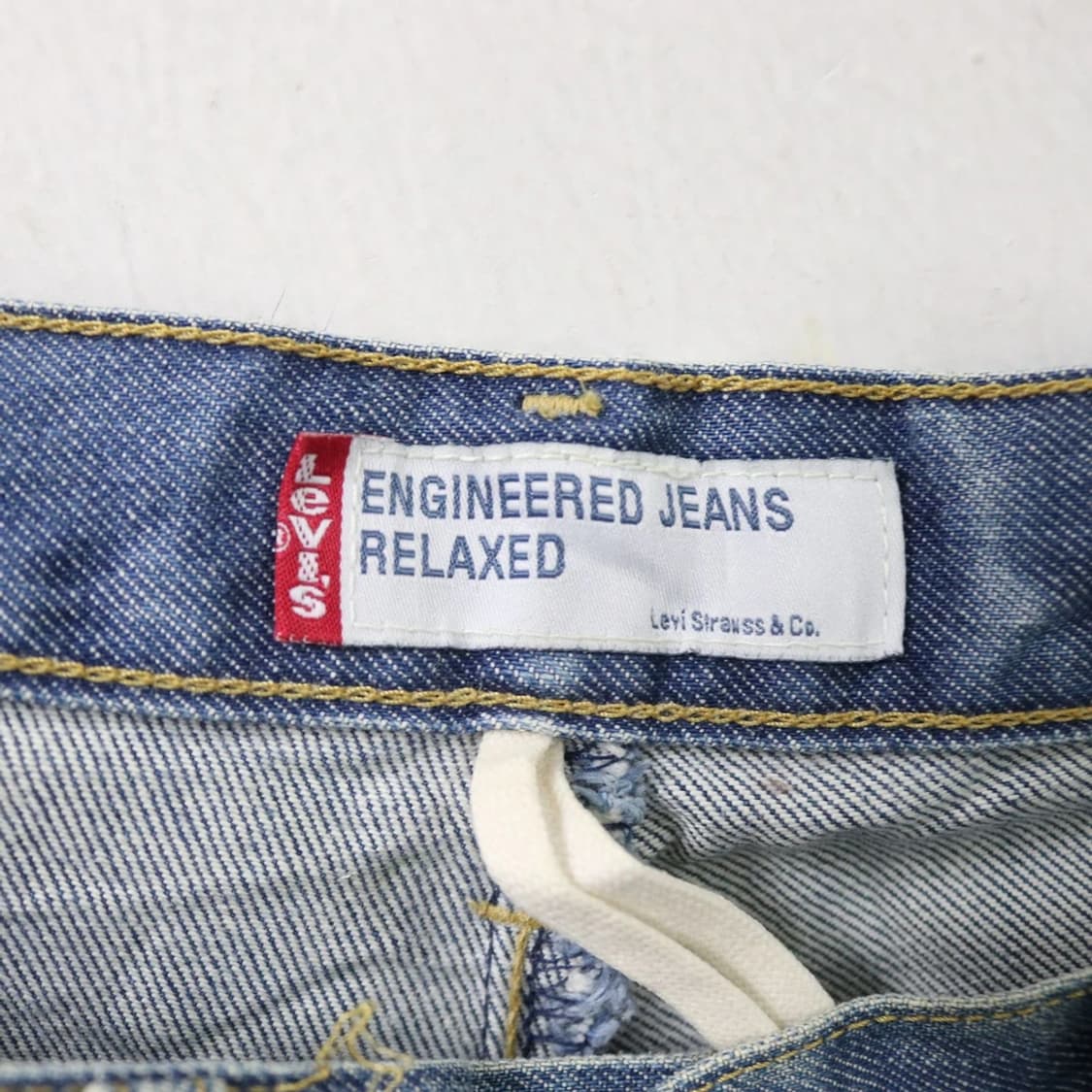 00'S 리바이스 엔지니어드 절개 데님 팬츠 62118 상품이미지8