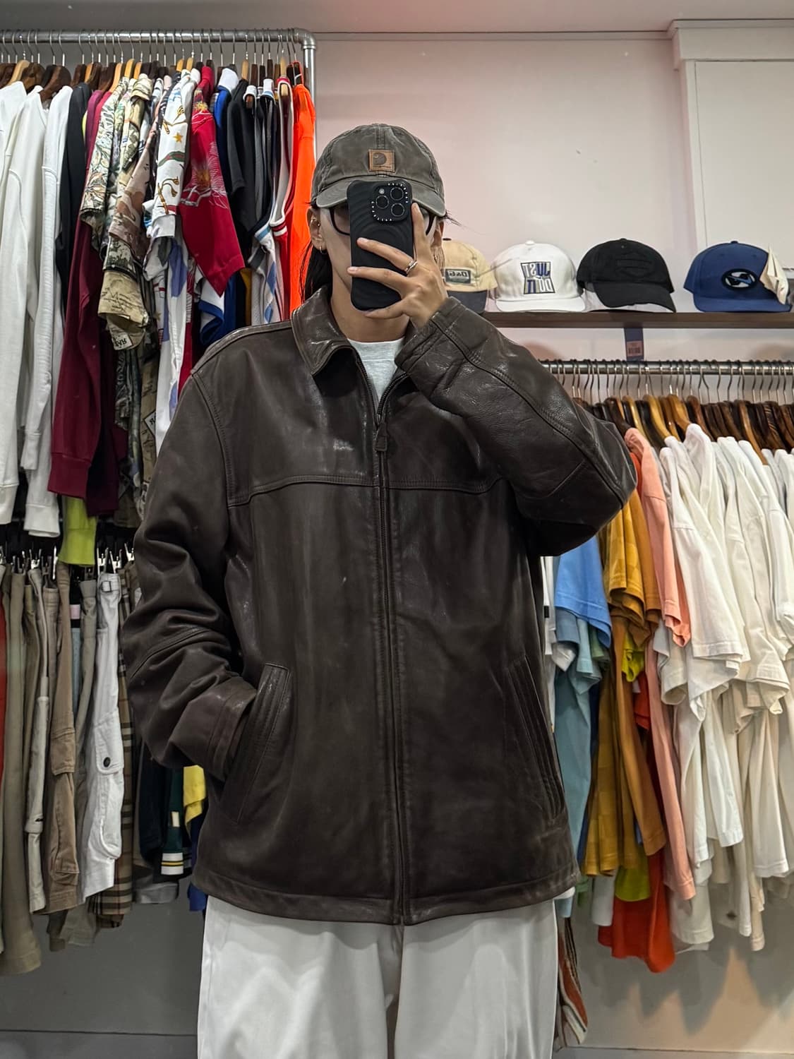 마크스앤스펜서 레더 자켓 상품이미지4