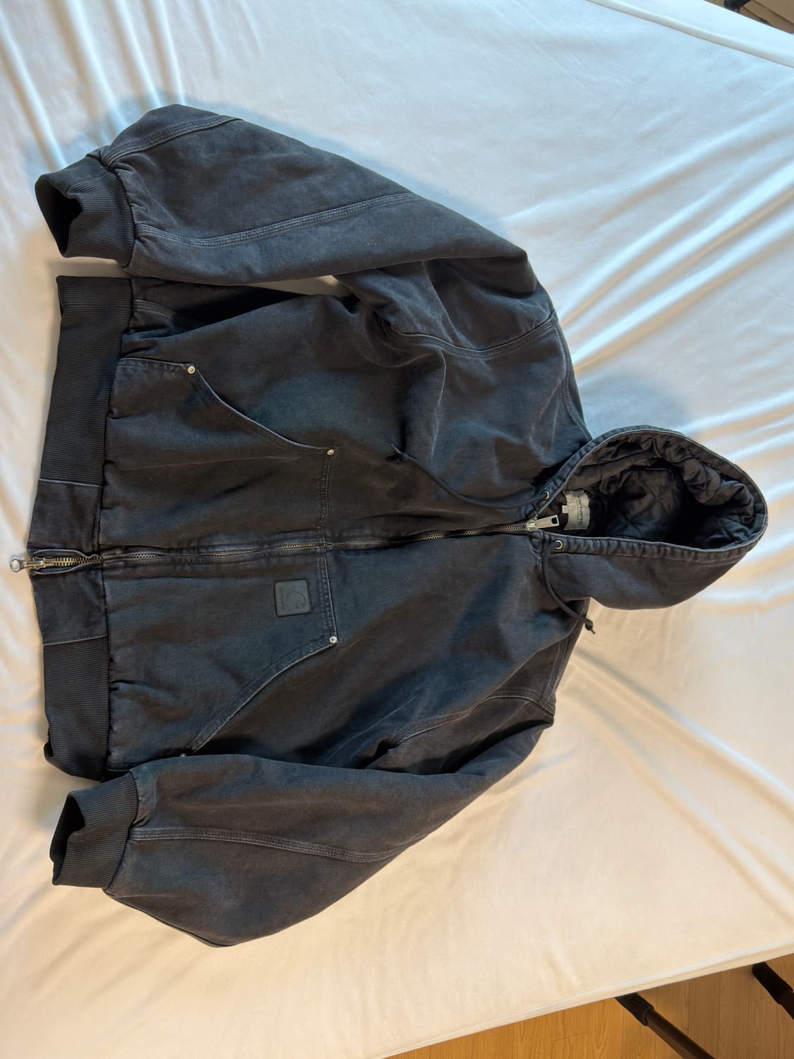 칼하트 WIP OG 액티브 리벳 자켓 블랙 L사이즈 상품이미지2