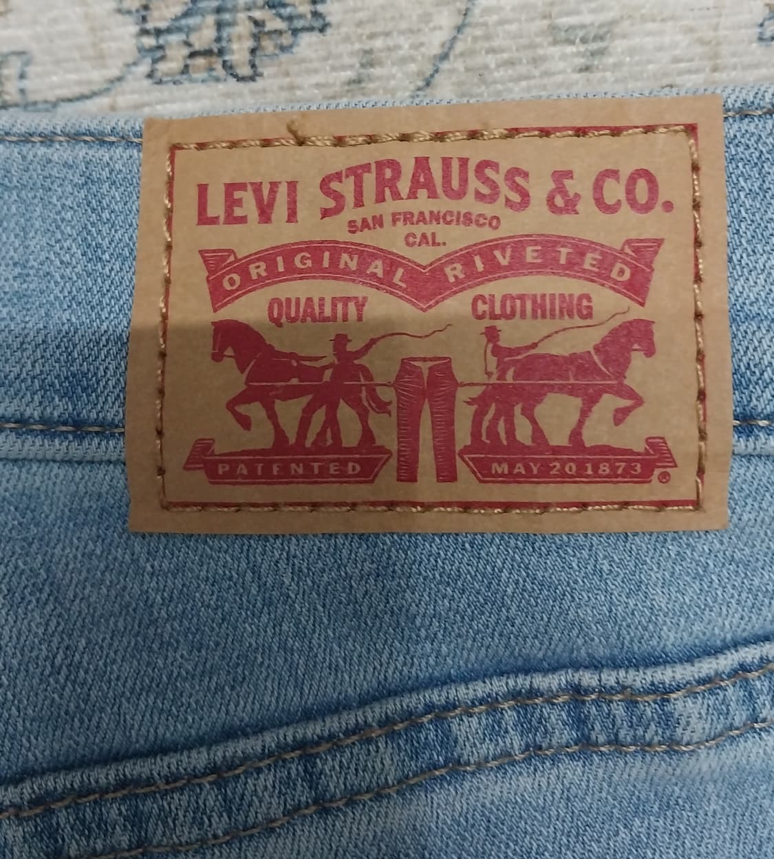 리바이스 314 부츠컷 청바지 연청 (27-28) 상품이미지4