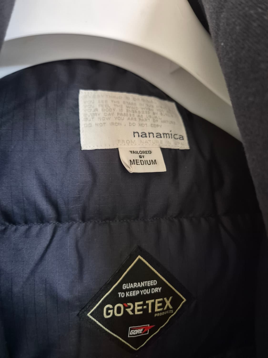 (M)나나미카 고어택스 롱다운 코트 상품이미지2