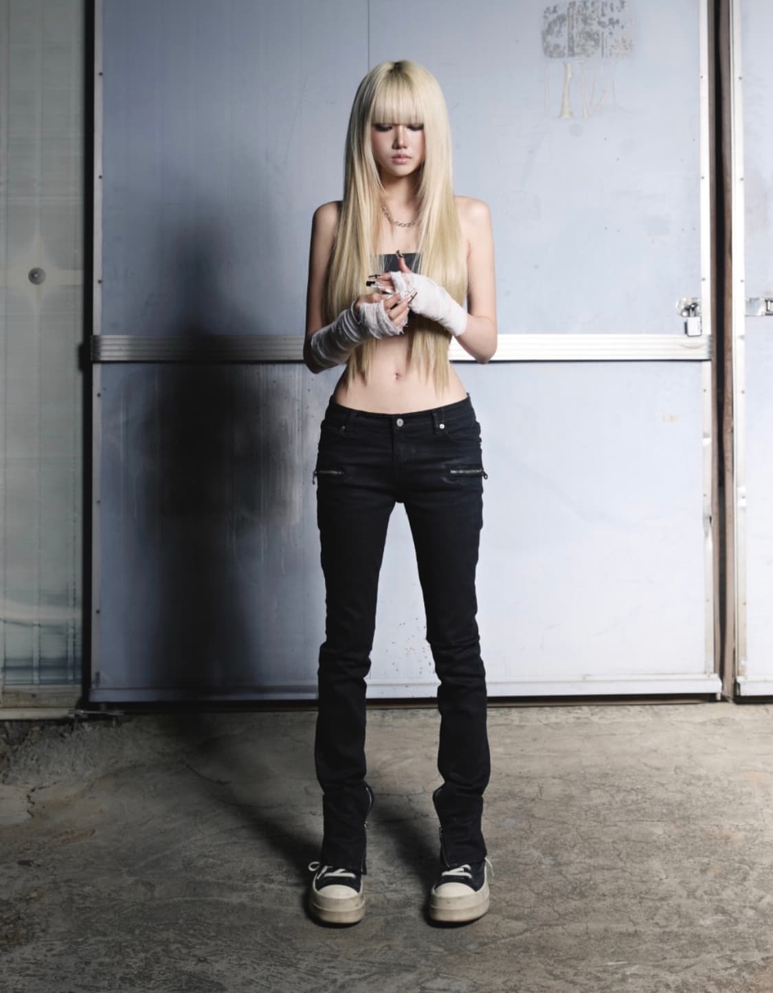 쿄이 스키니 팬츠 L 상품이미지1