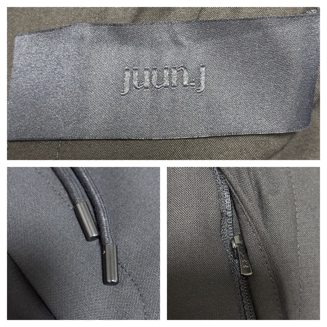 준지 울블렌드 카고밴딩팬츠46(30~32")/블랙 상품이미지7