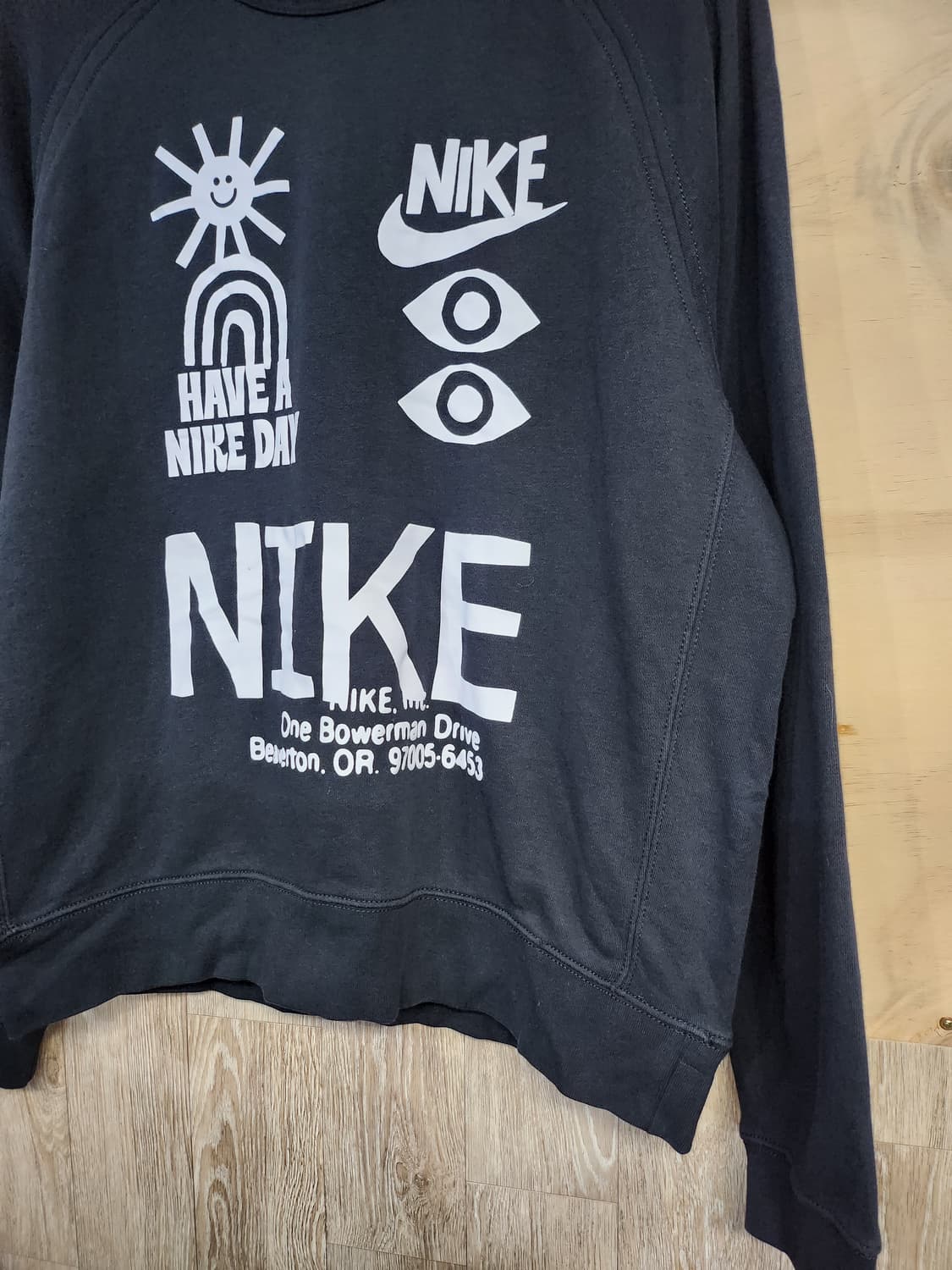 1133) 나이키 NIKE HBR-S 프렌치 테리 크루 맨투맨 상품이미지4