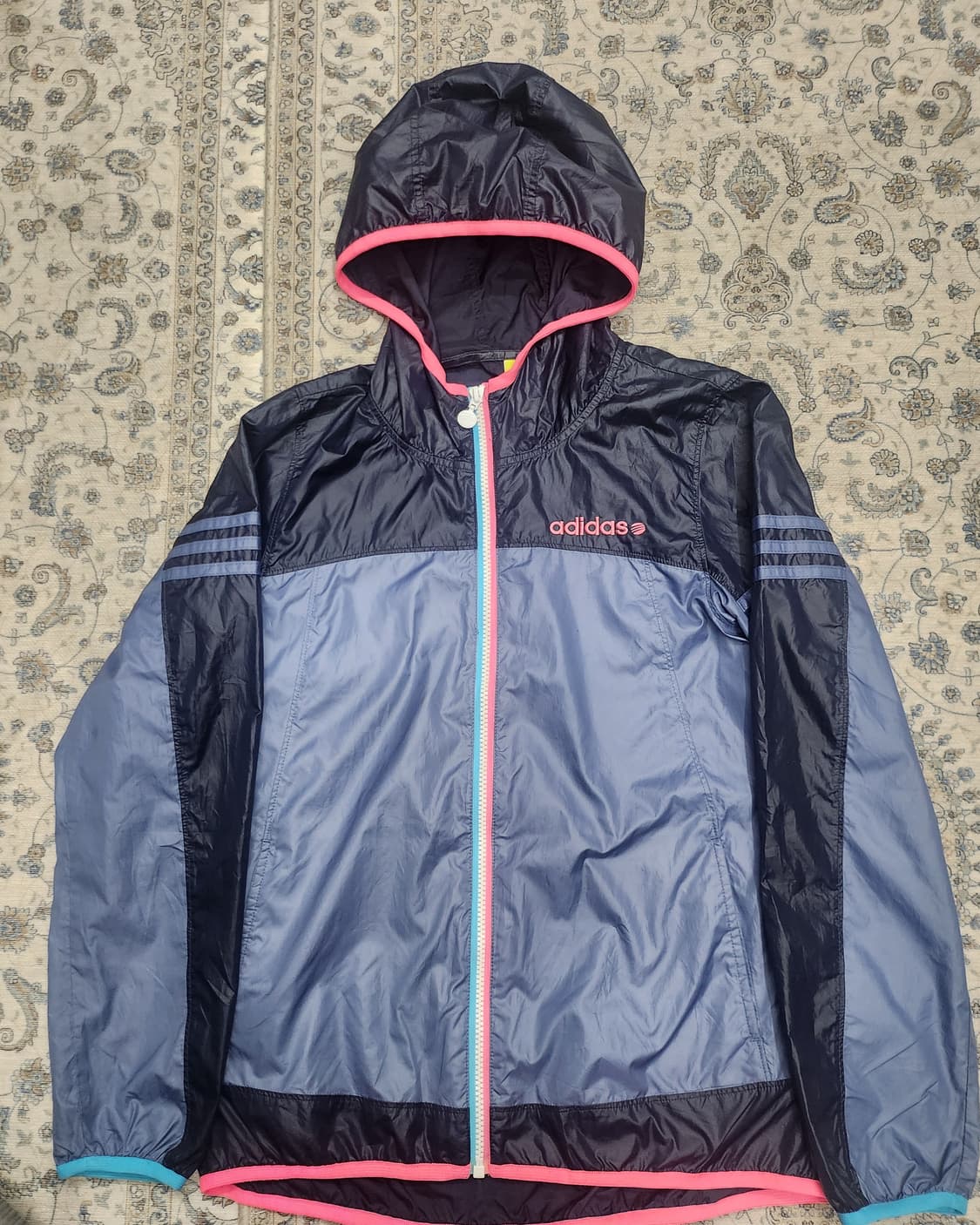 아디다스 컬러블록 바람막이 L (55까지) 상품이미지1