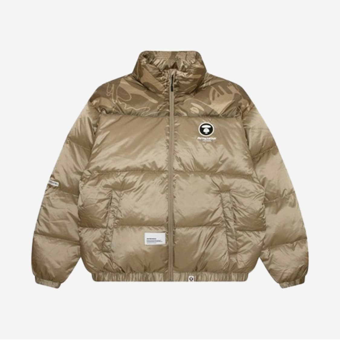 에이프 29.5인치 나우 다운 자켓 다크 베이지 - 24FW 상품이미지1