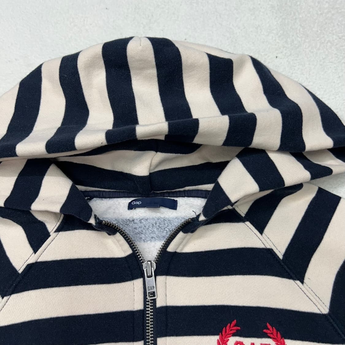 Gap stripe hood zip-up 상품이미지6