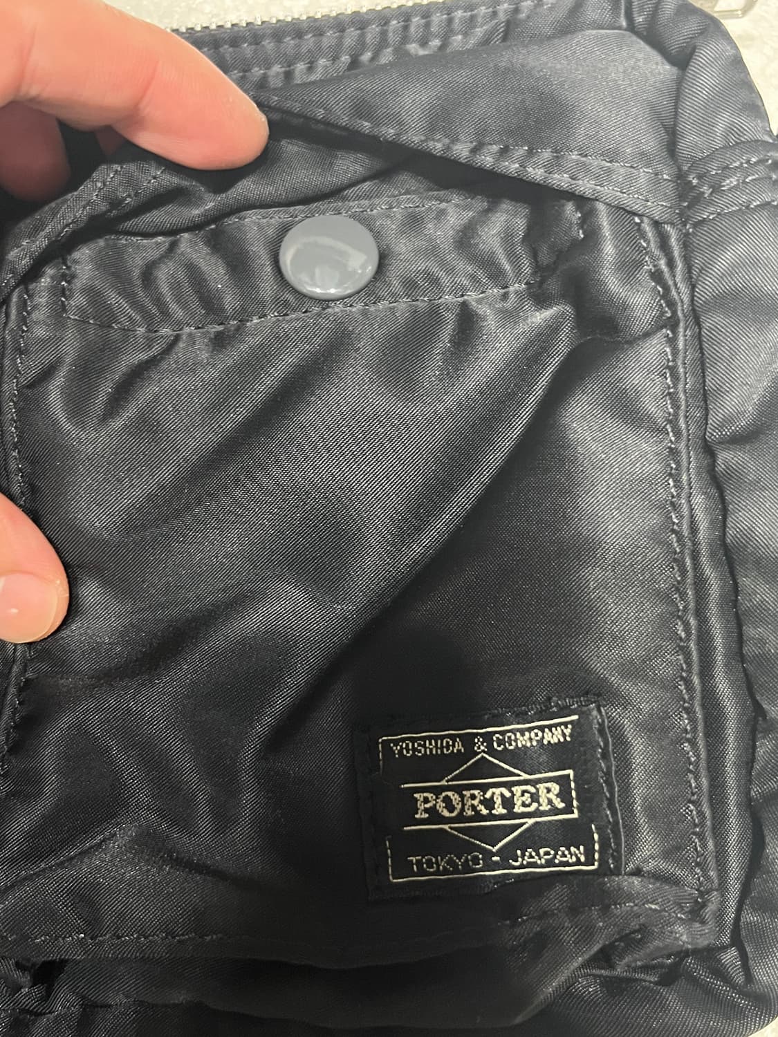 요시다포터 뉴탱커 숄더백s 블랙 상품이미지4