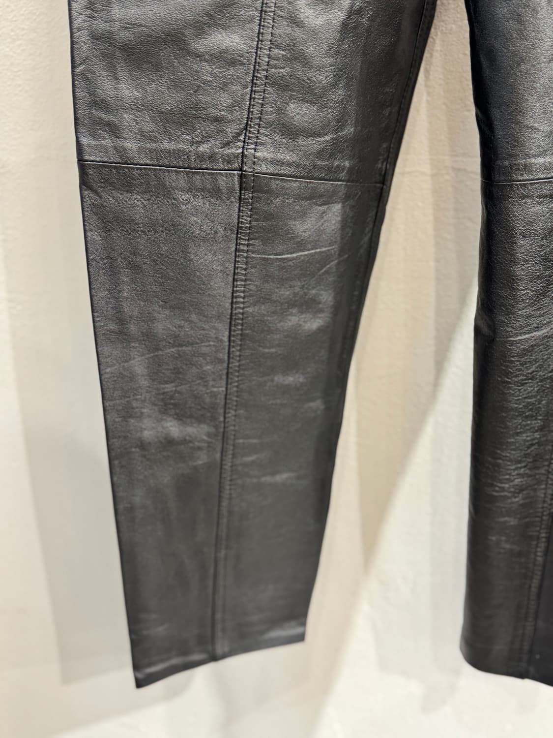 japan vintage 레더팬츠 상품이미지4