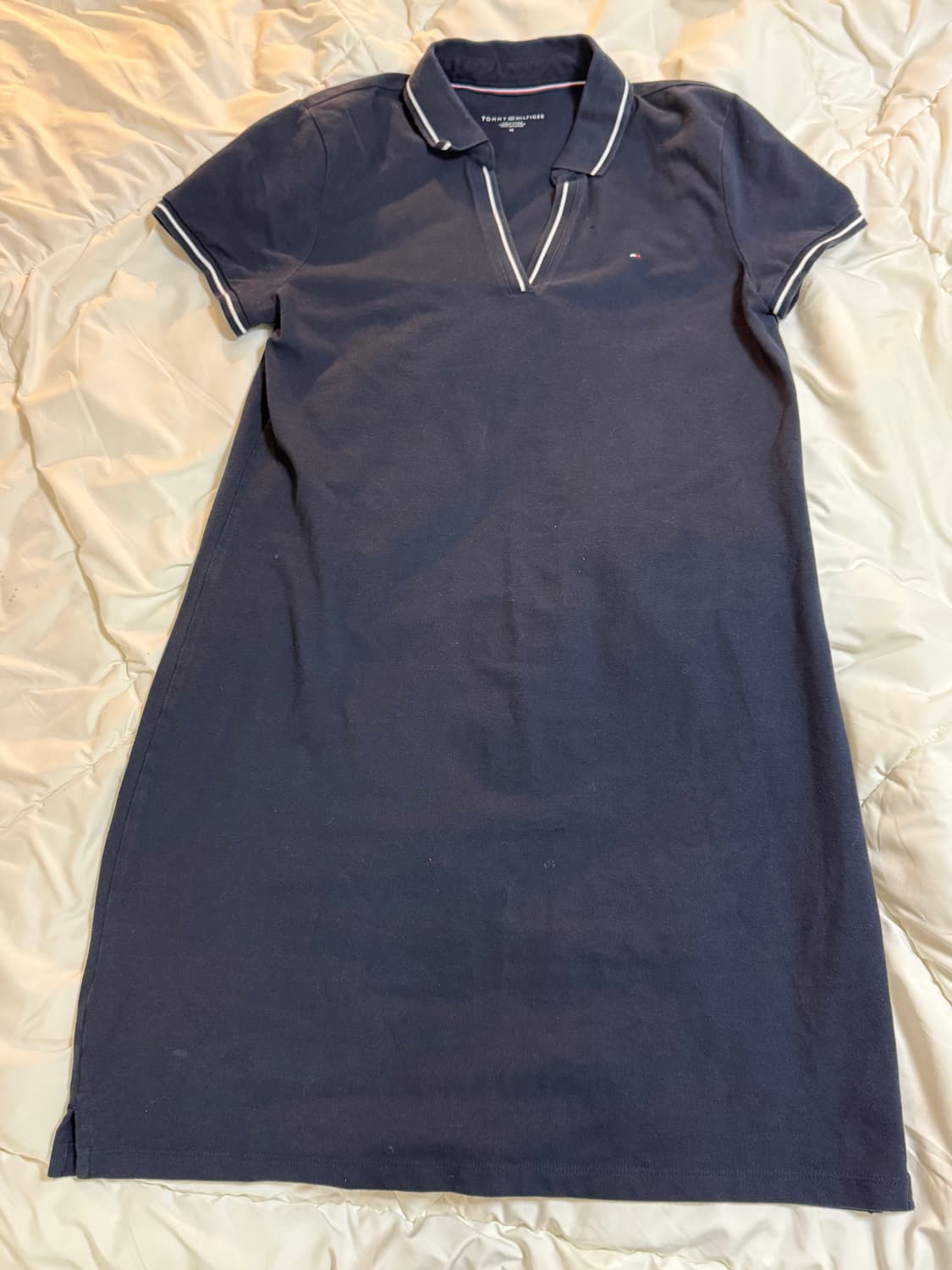 타미힐피거 네이비 카라 원피스 M 상품이미지1