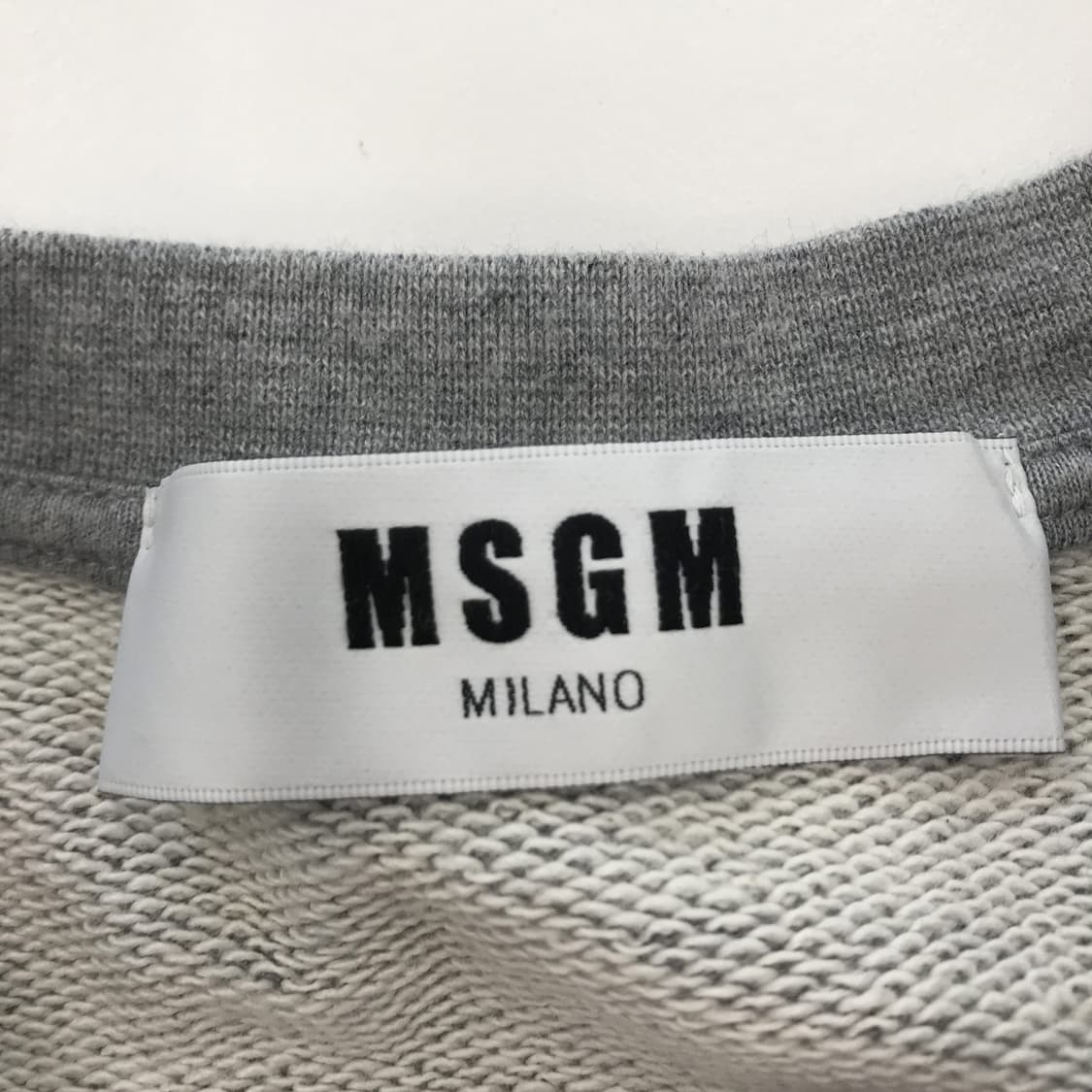 MSGM 밀라노 로고 라운드 티 [S] 상품이미지4