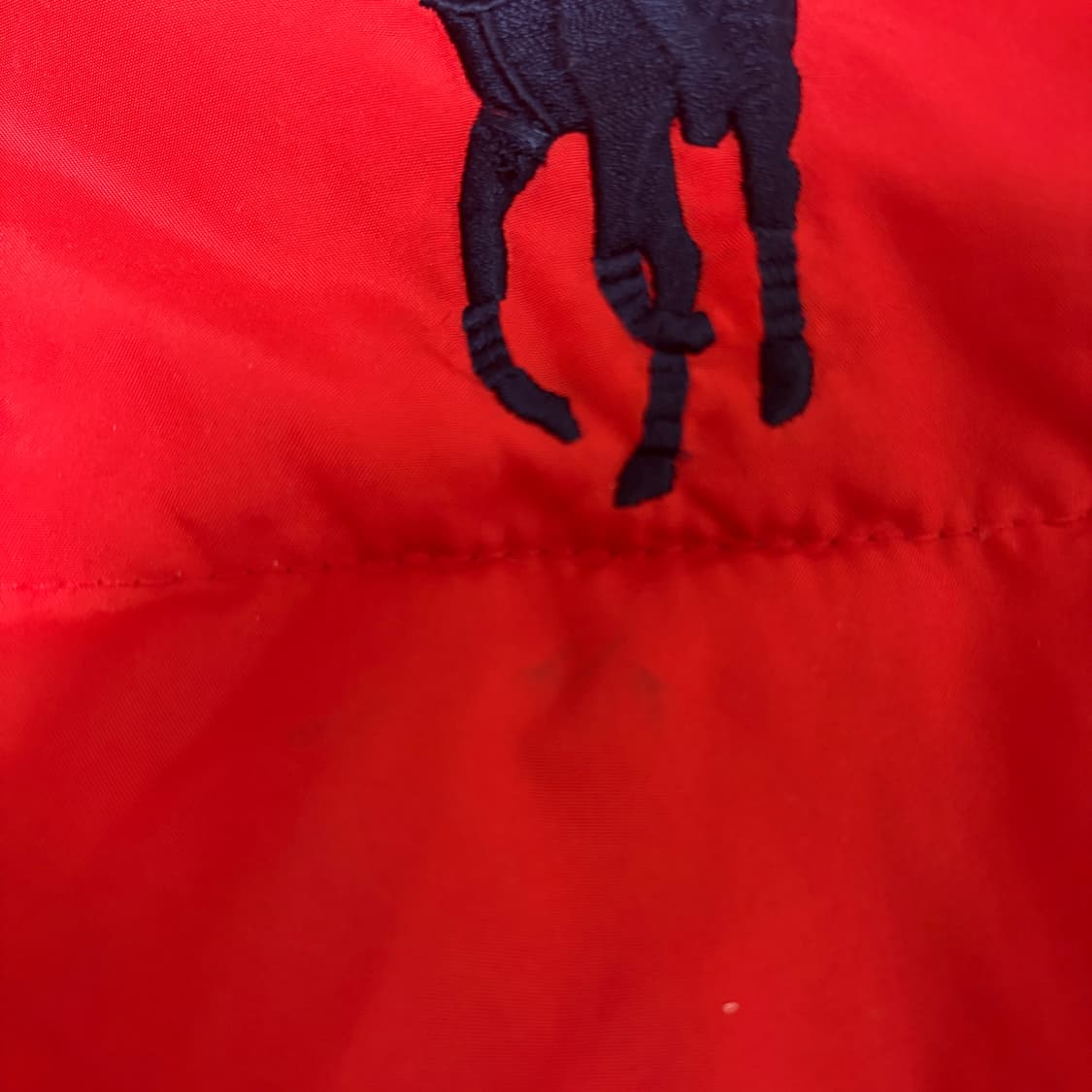 폴로 랄프로렌 USA 블랙 빅포니 레드 패딩 상품이미지8