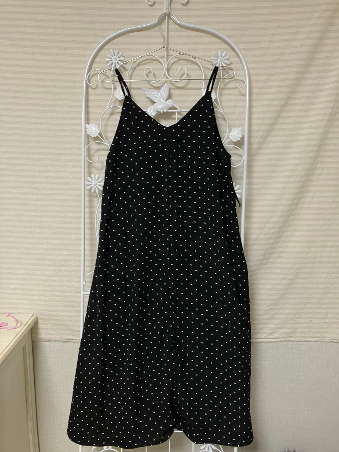 블랙 땡땡이 원피스 592  상품이미지2