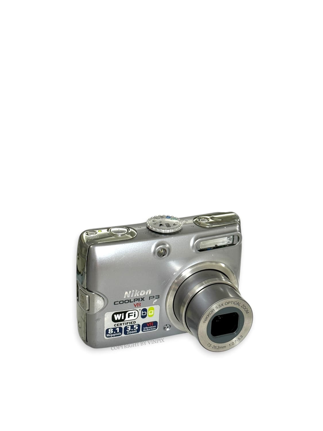 니콘 쿨픽스 P3(coolpix p3) 빈티지 디지털 카메라 디카 상품이미지3