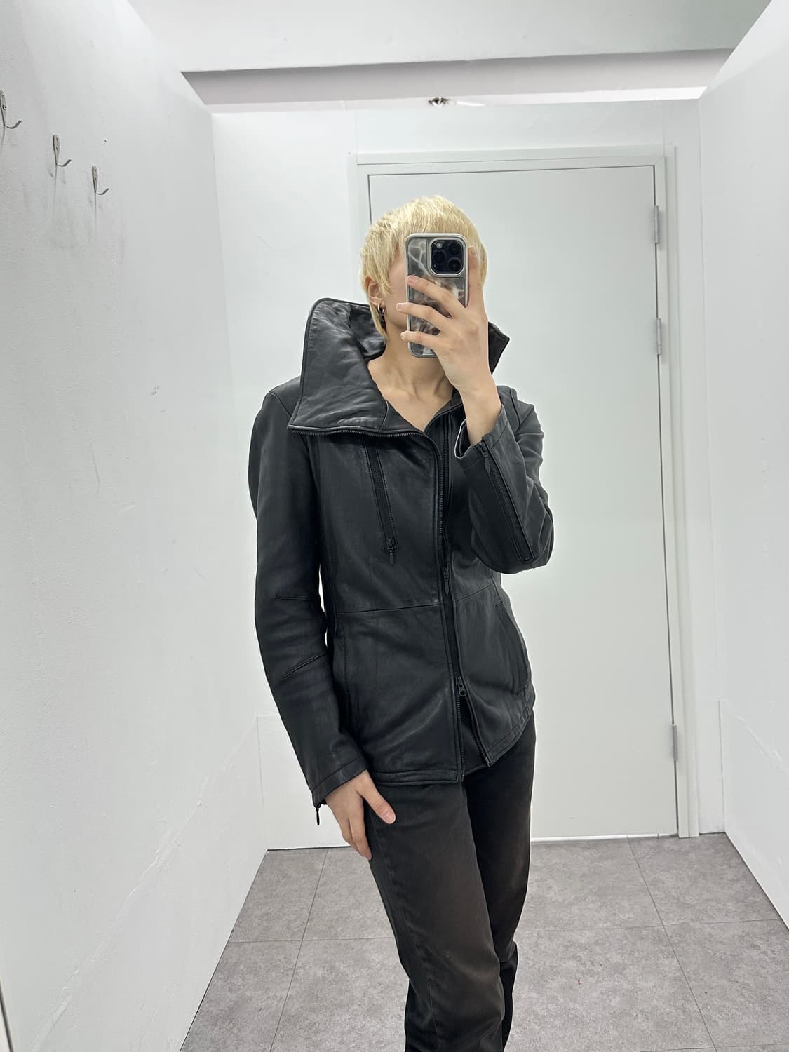 THE TWELVE Asymmetric Sheep Leather High 상품이미지4