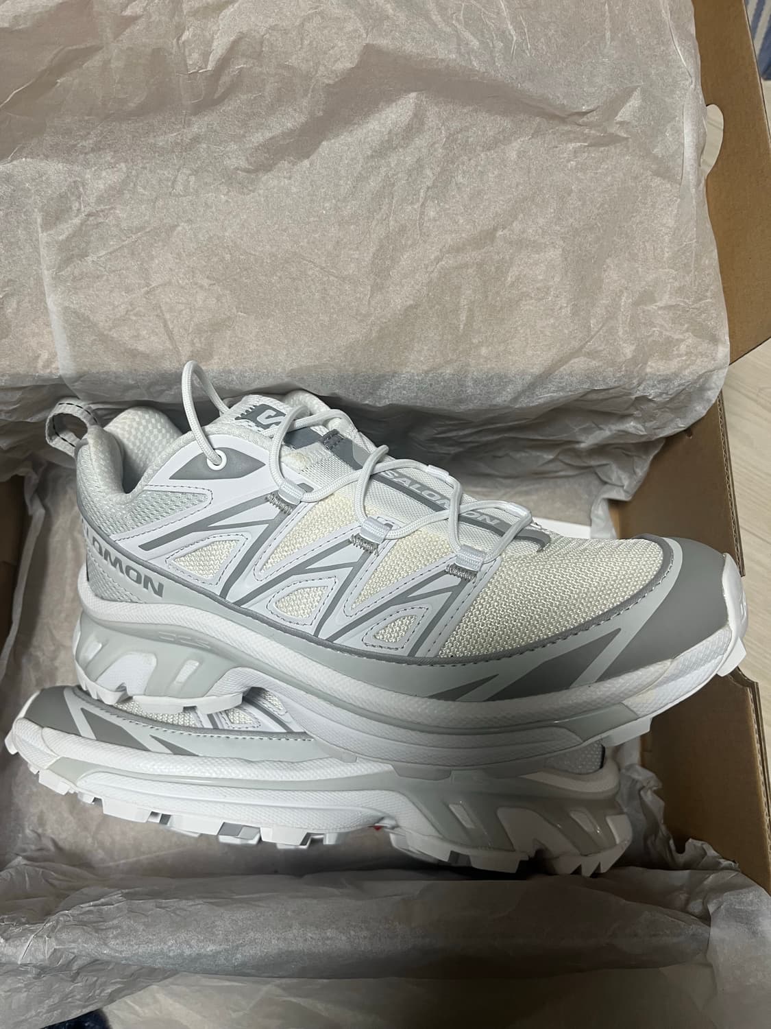 [240] 살로몬 XT-6 바닐라 아이스 화이트 상품이미지2