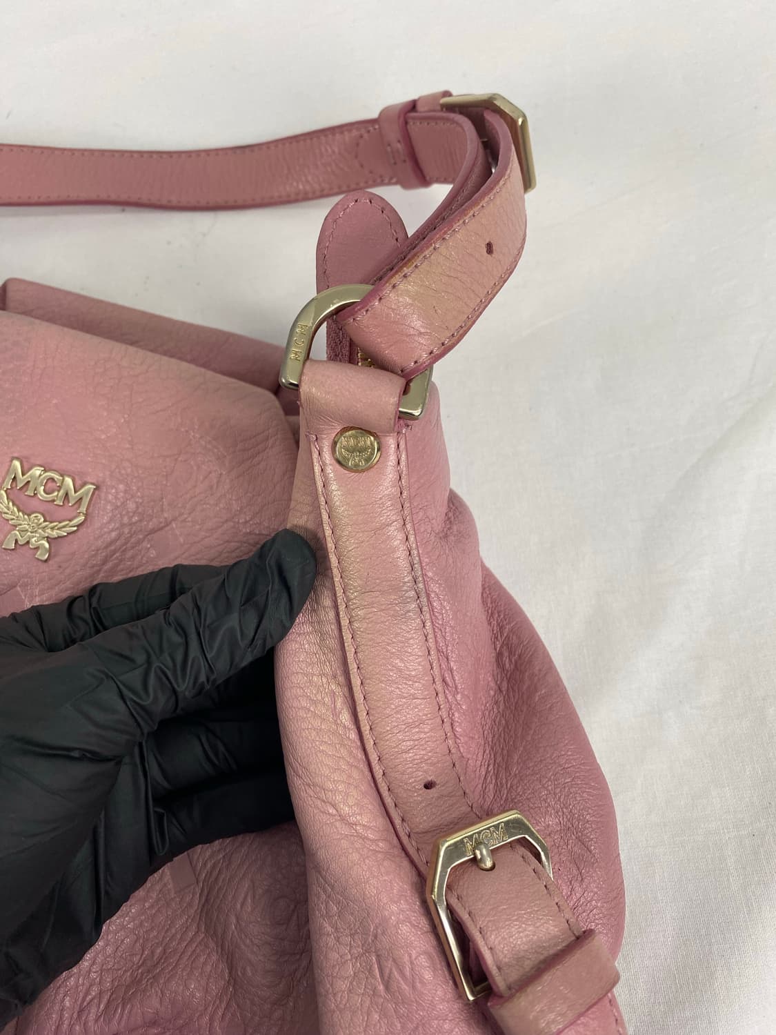 MCM 엠씨엠 레더 크로스바디 숄더백 토트백 <84> 상품이미지5