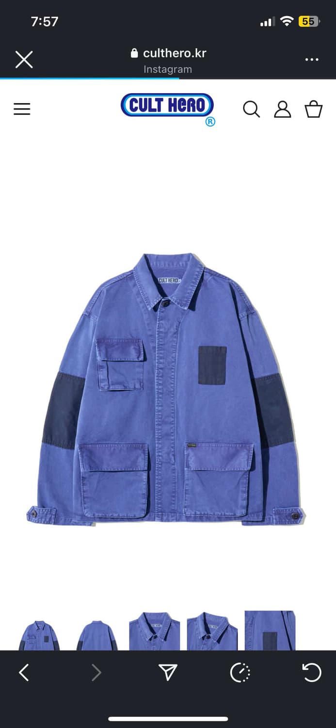 컬트히어로 배틀 드레스 자켓 상품이미지1