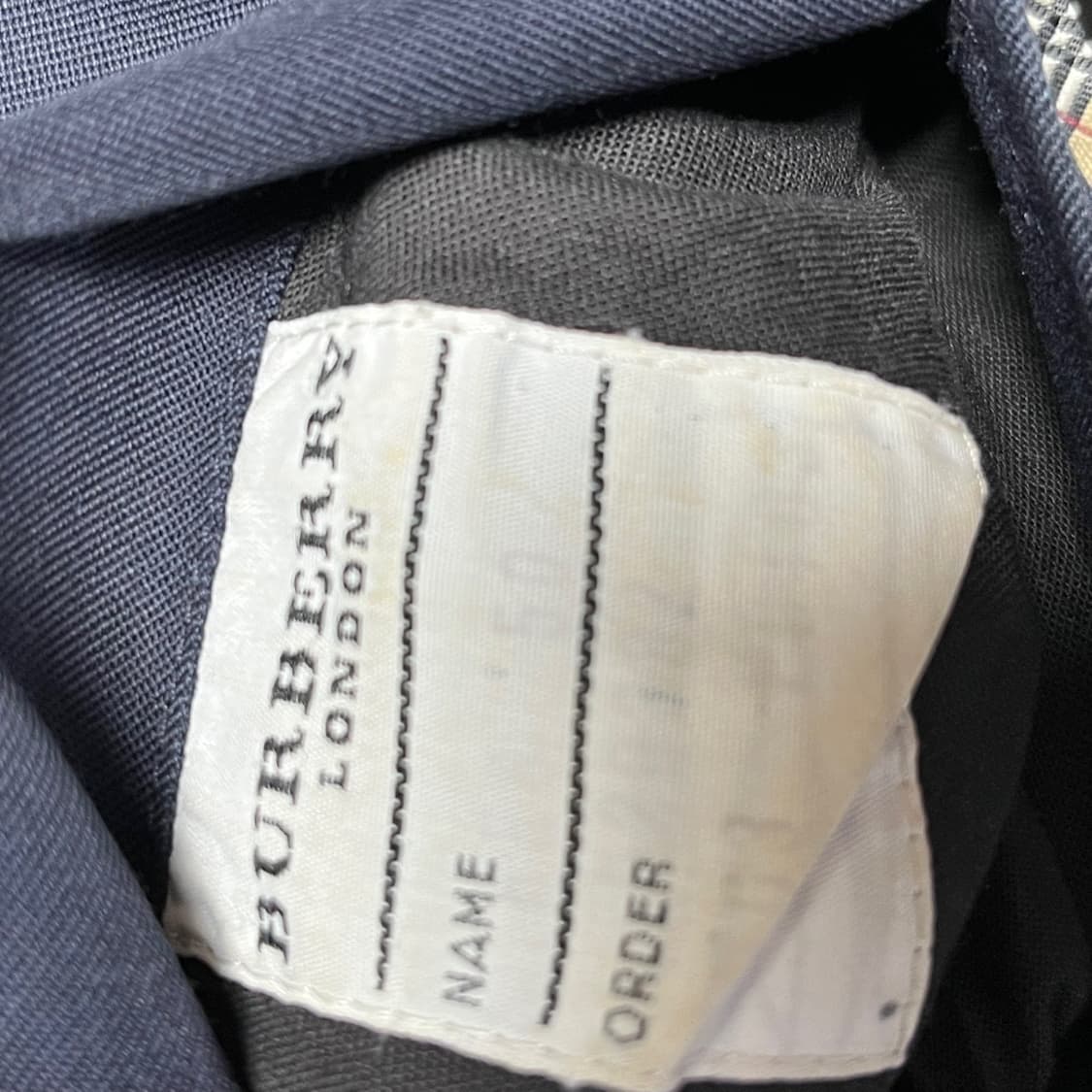 버버리 블루종 네이비 상품이미지5