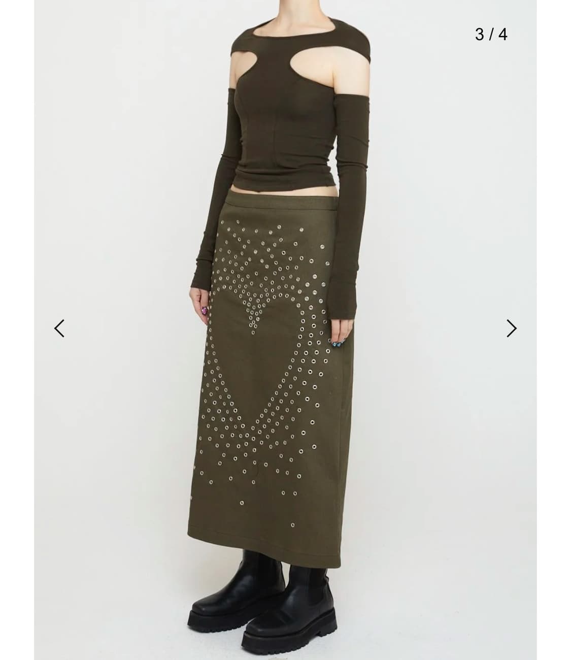 닙그너스 마고 티 카키 상품이미지4