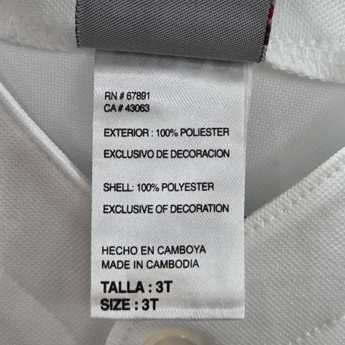 마제스틱 키즈 LA 다저스 야구 유니폼 3T 상품이미지5