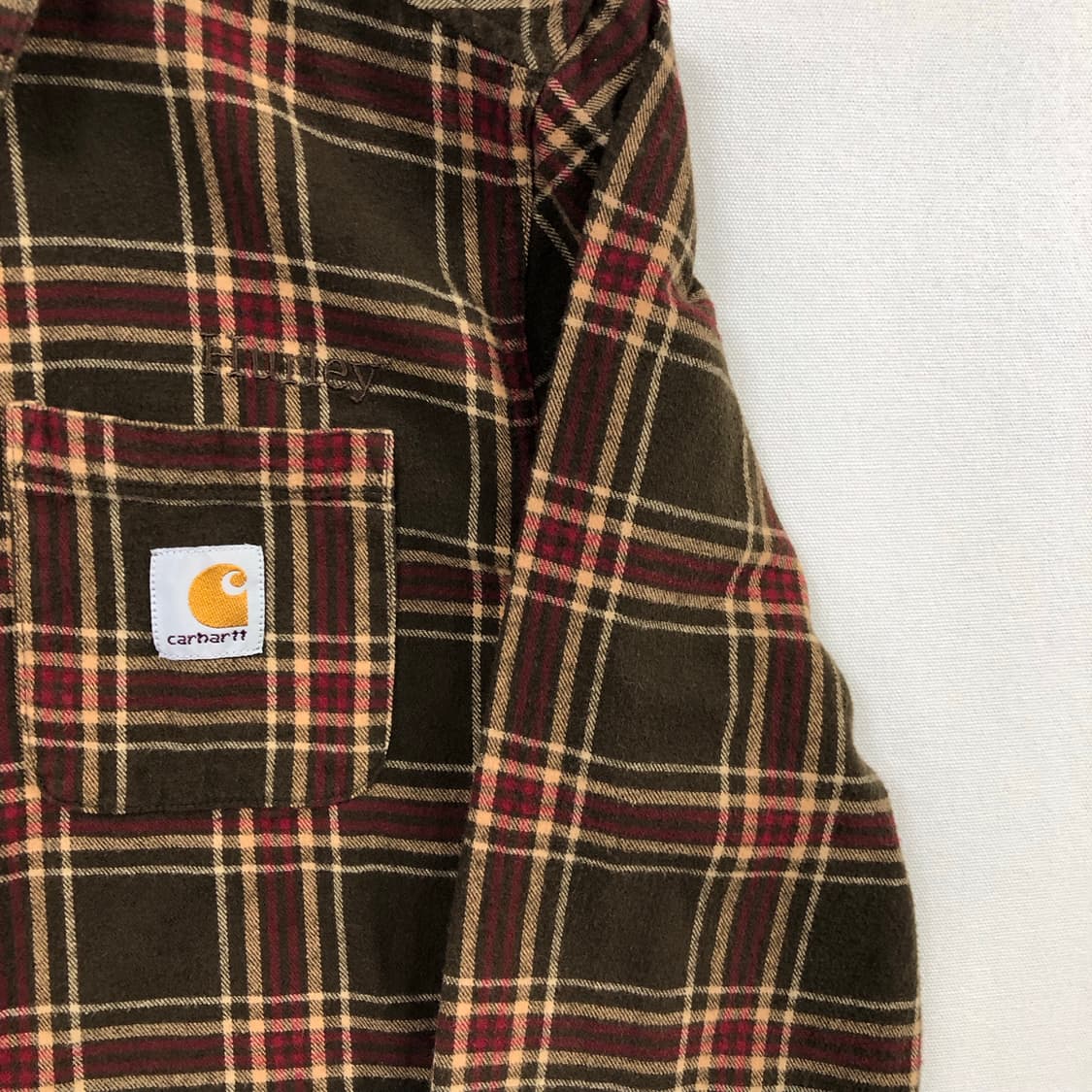 M 칼하트 체크 남방 상품이미지4