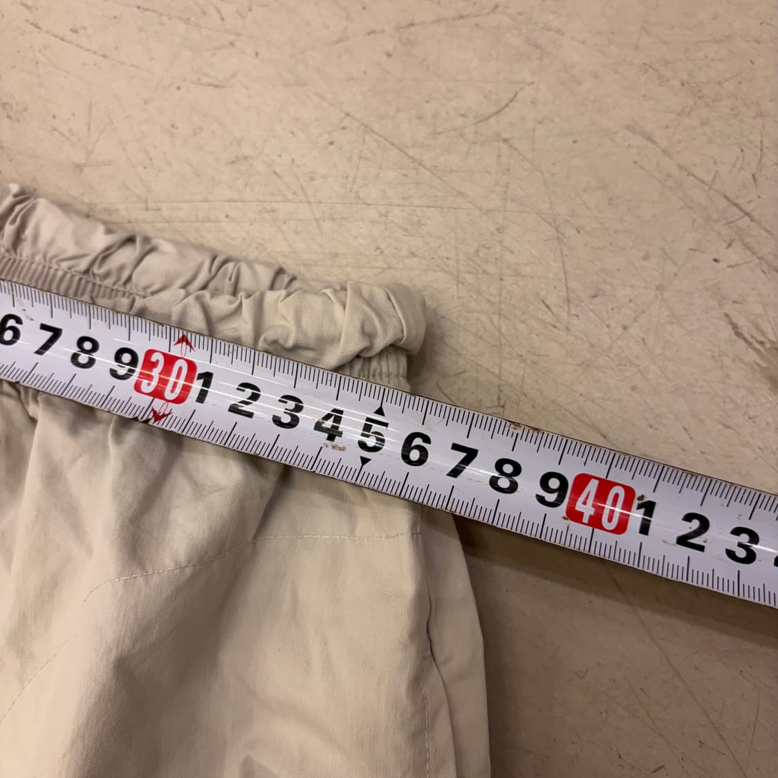 나이키 우븐 스트링 아이보리 팬츠 상품이미지5