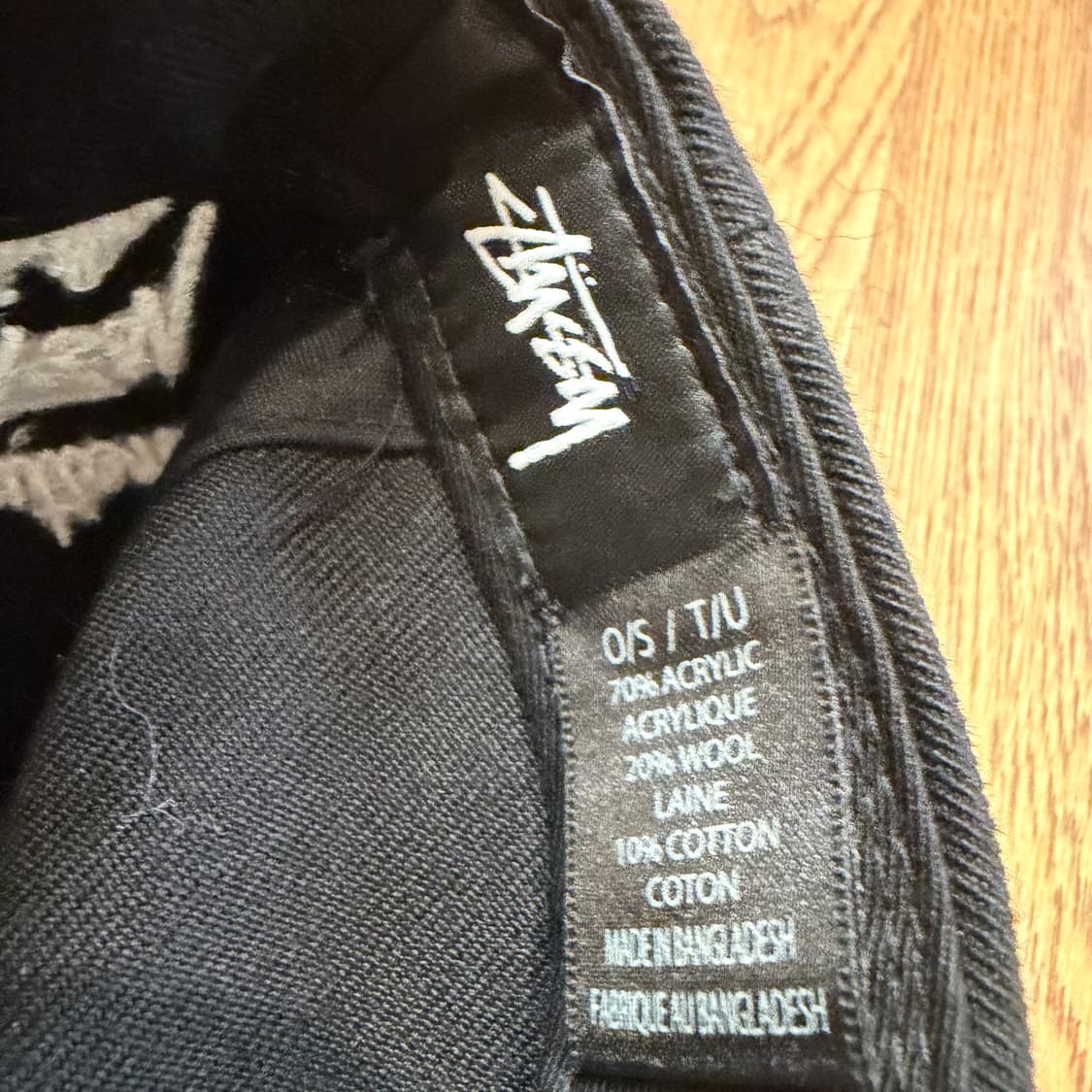 스투시 셔닐 S로고 캡 상품이미지3