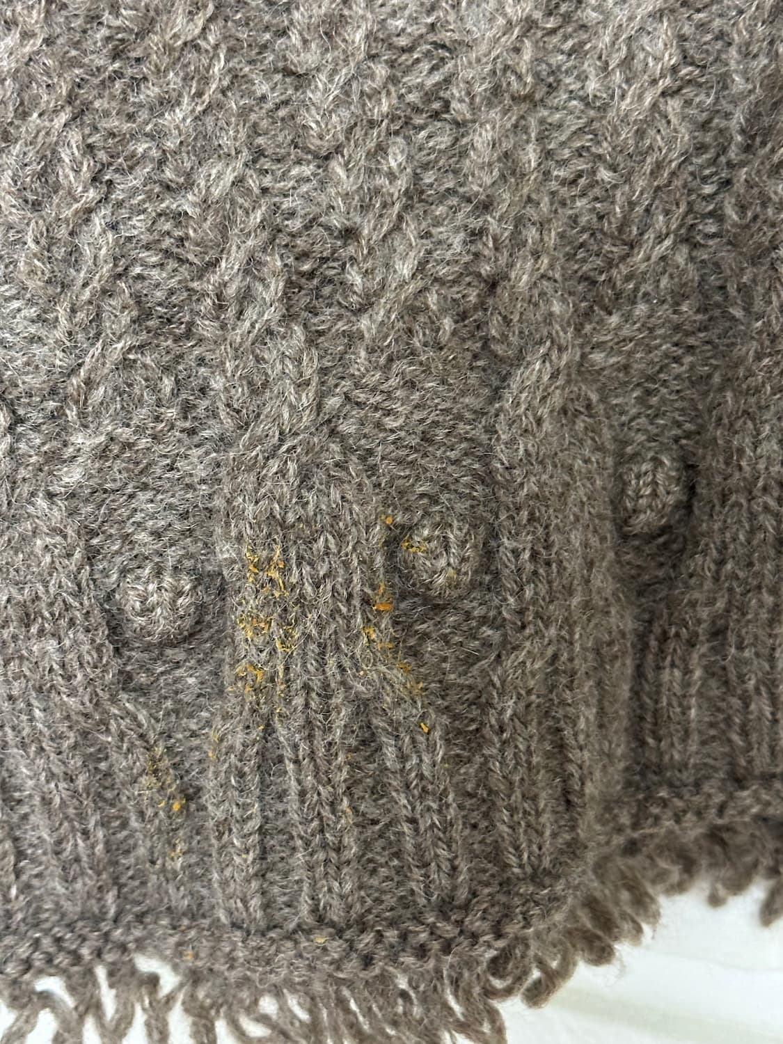 갈색 떡볶이단추 가디건 상품이미지2