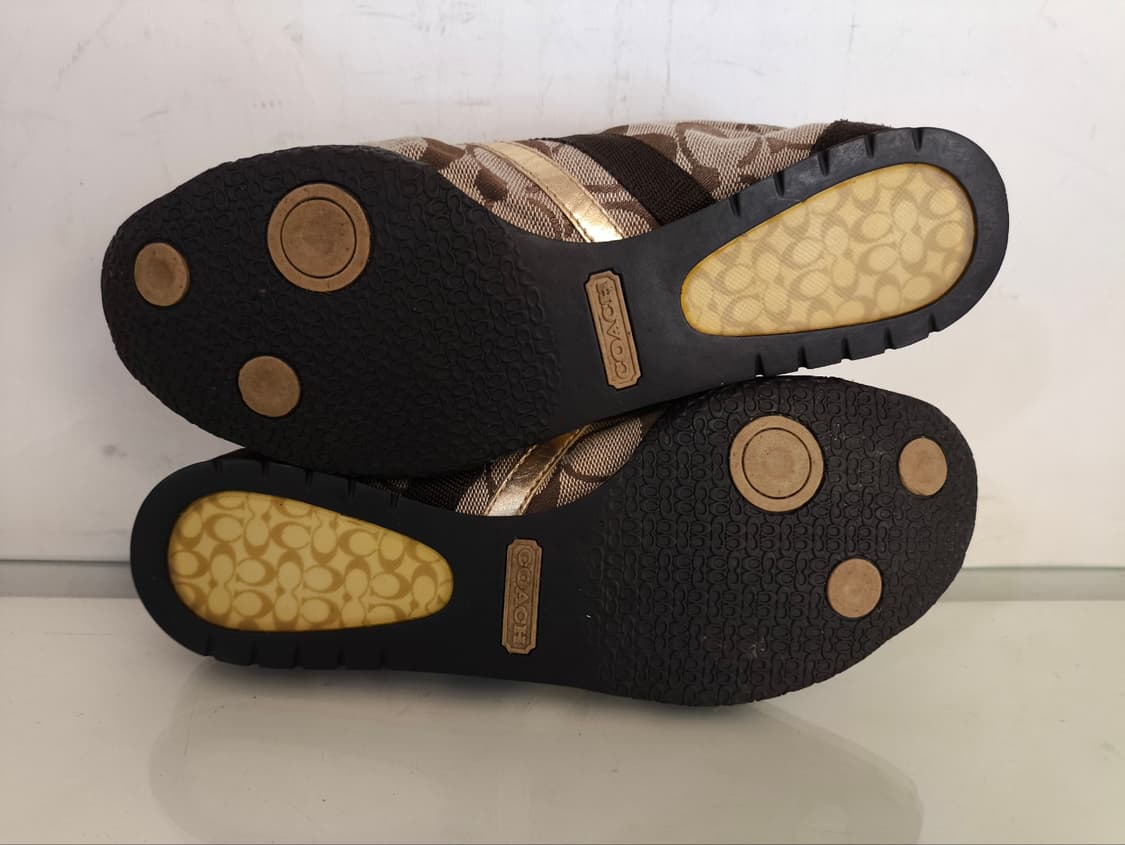 6 230mm 코치 시그니처 골든 스니커즈 상품이미지10