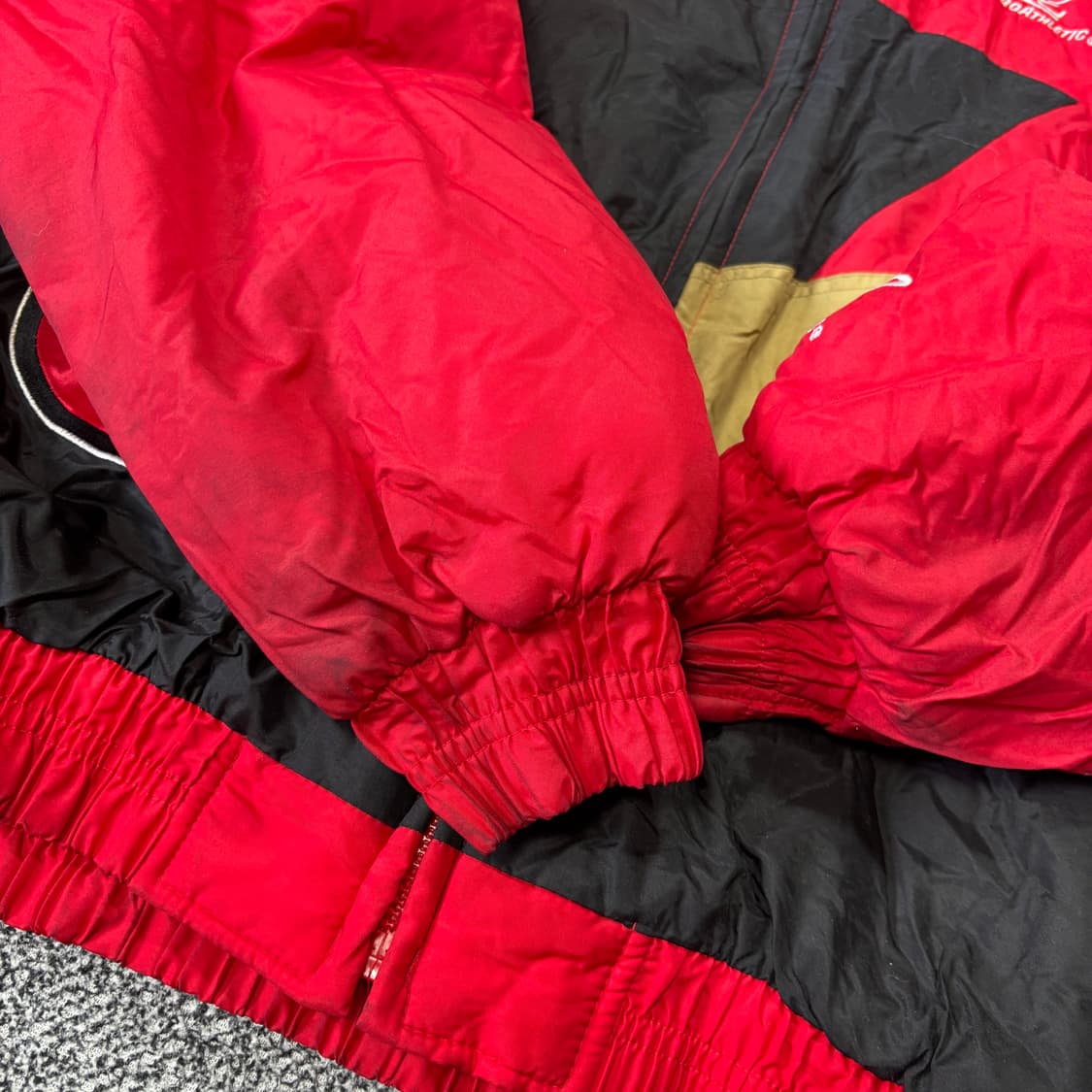 90s NFL 샌프란시스코 올드스쿨 점퍼 (XL) 상품이미지3