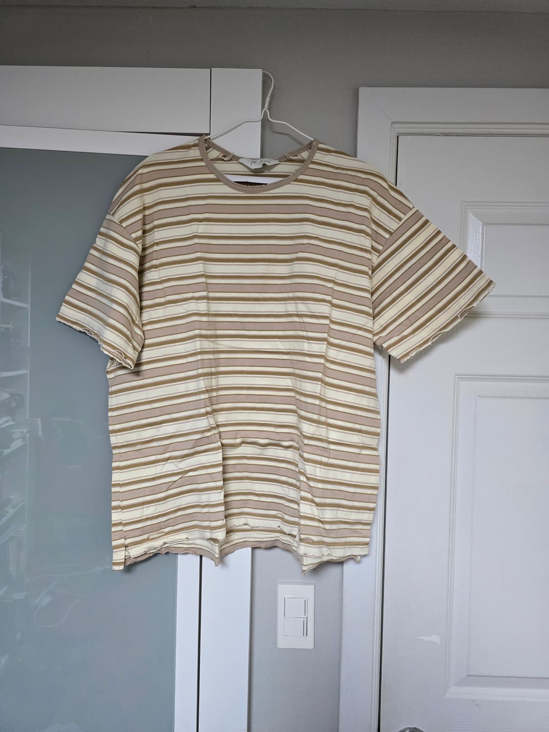 안셀름 스트라이프 반팔티셔츠 1사이즈(100) 상품이미지1