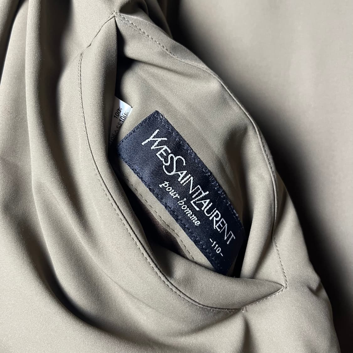 [Yves Saint Laurent] 입생로랑 리버시블 체크 블루종 자켓 상품이미지6