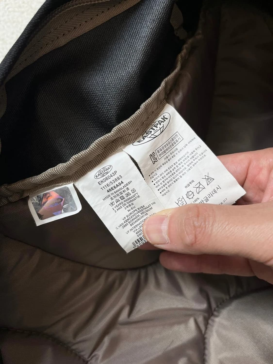 이스트팩 피나클 백팩 Q1282 상품이미지8