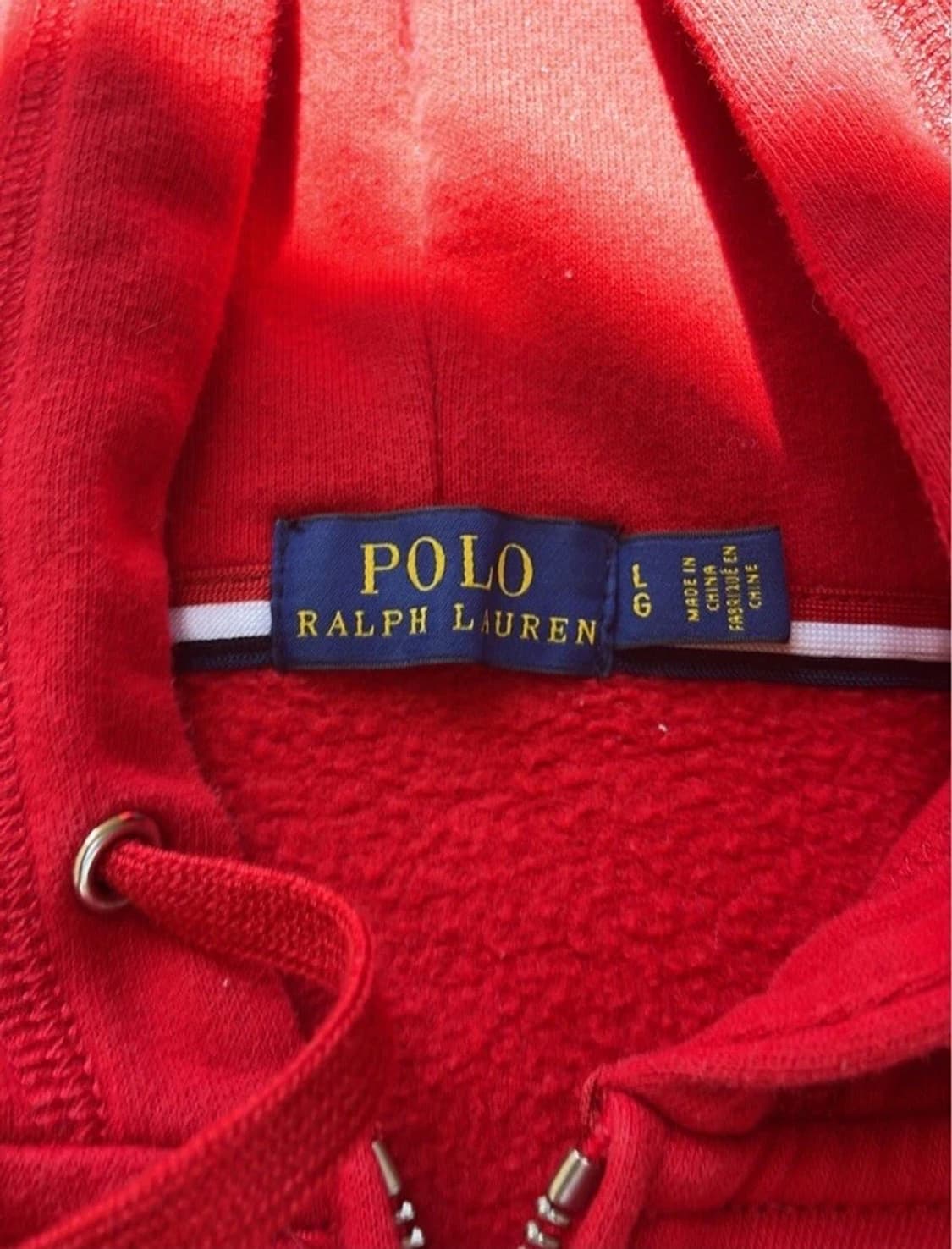 폴로 랄프 로렌 빅포니 하이-로우 후드 집업 상품이미지3