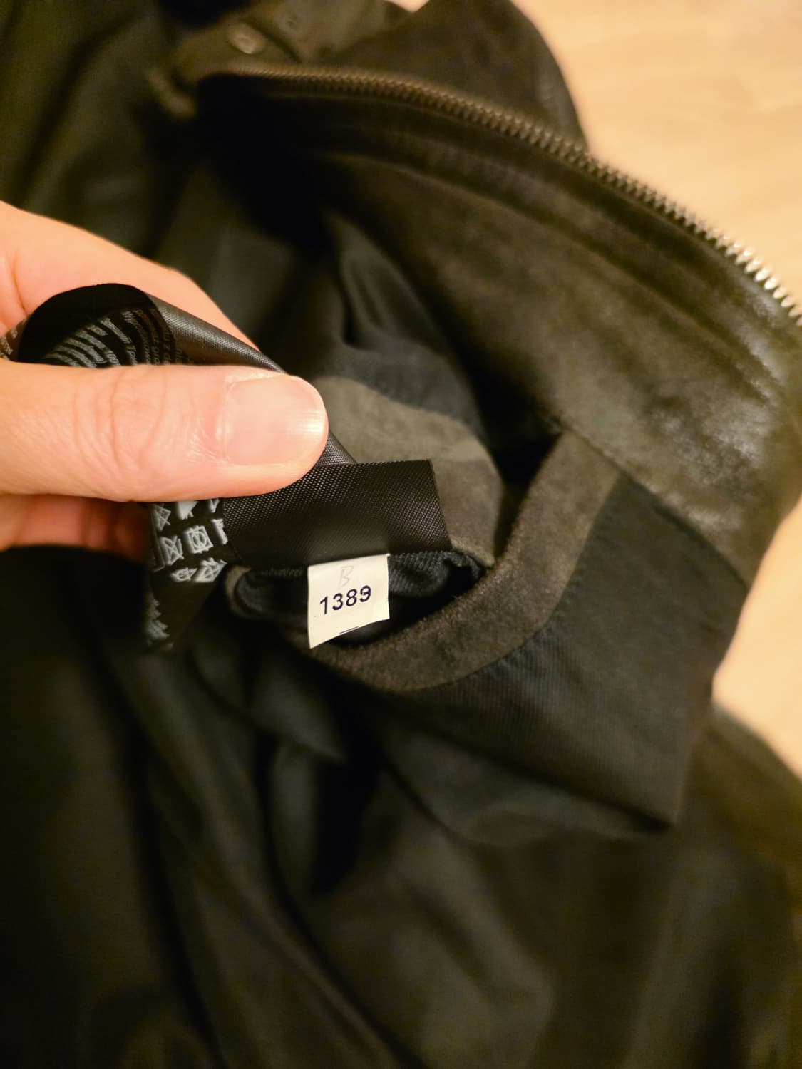 올세인츠 블랙 양가죽자켓 상품이미지8