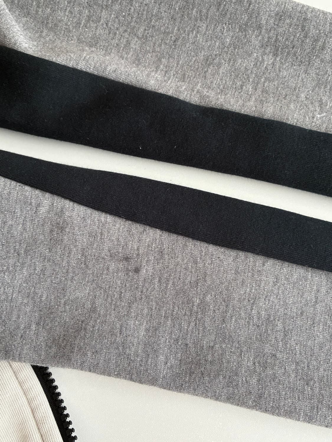 M) 나이키 여성 테크플리스 후드 집업 그레이 베이지 상품이미지9