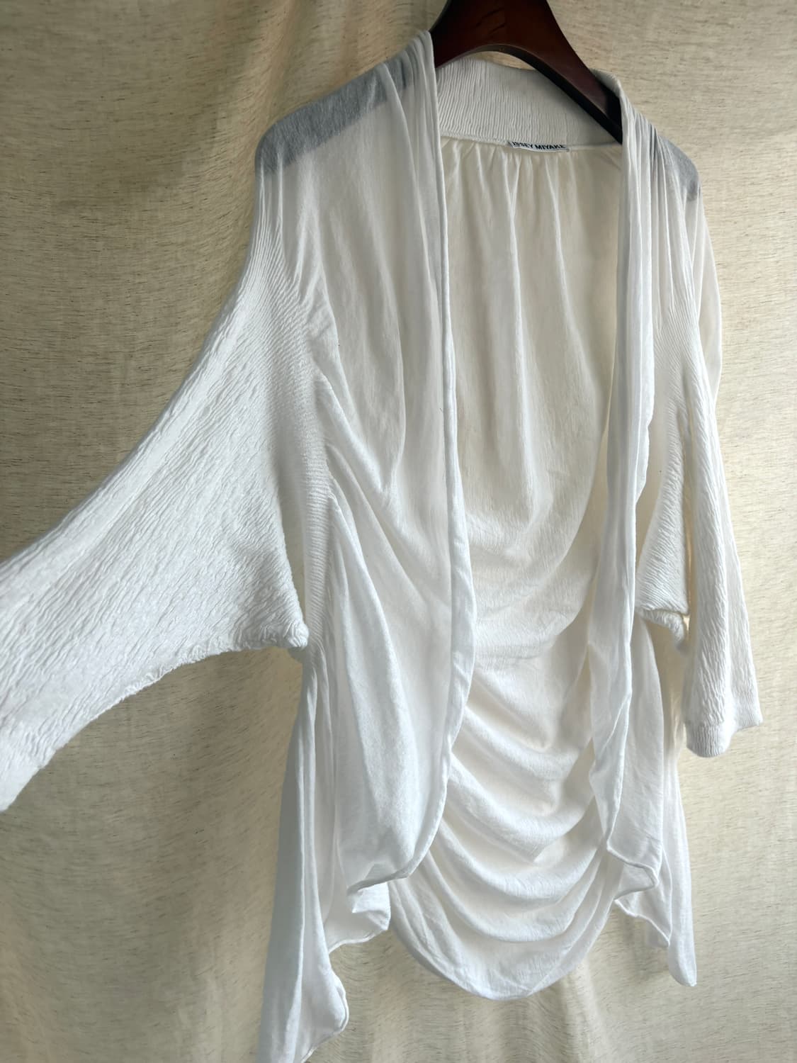 ISSEY MIYAKE cardigan 이세이미야케 오픈 가디건 상품이미지2