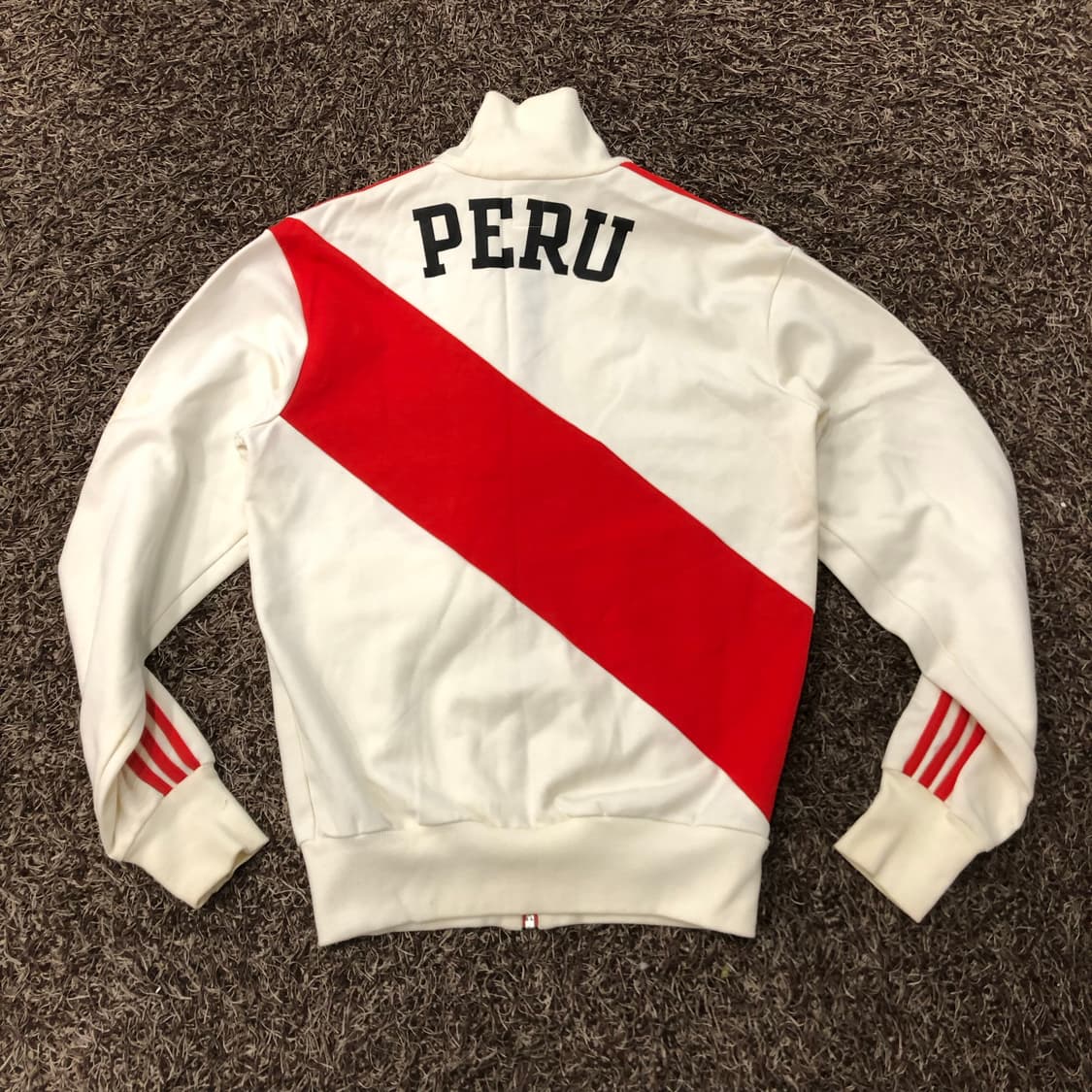 아디다스 페루 국대 화이트 져지 트랙 자켓 상품이미지6