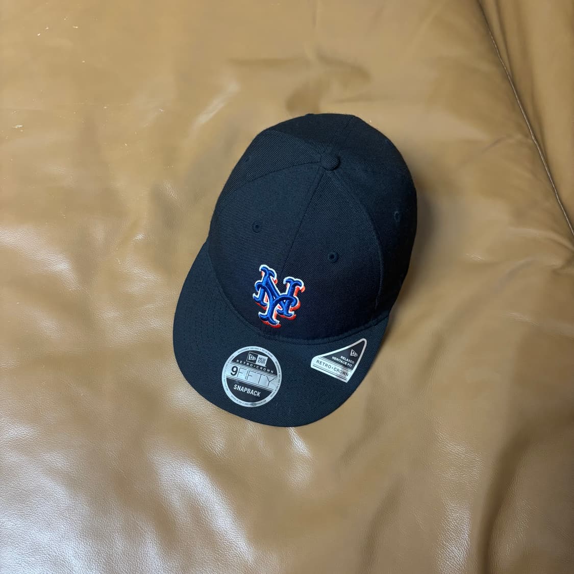 빔즈 빔스 뉴에라 9Fifty 6패널 볼캡 모자 뉴욕 메츠 블랙 상품이미지5