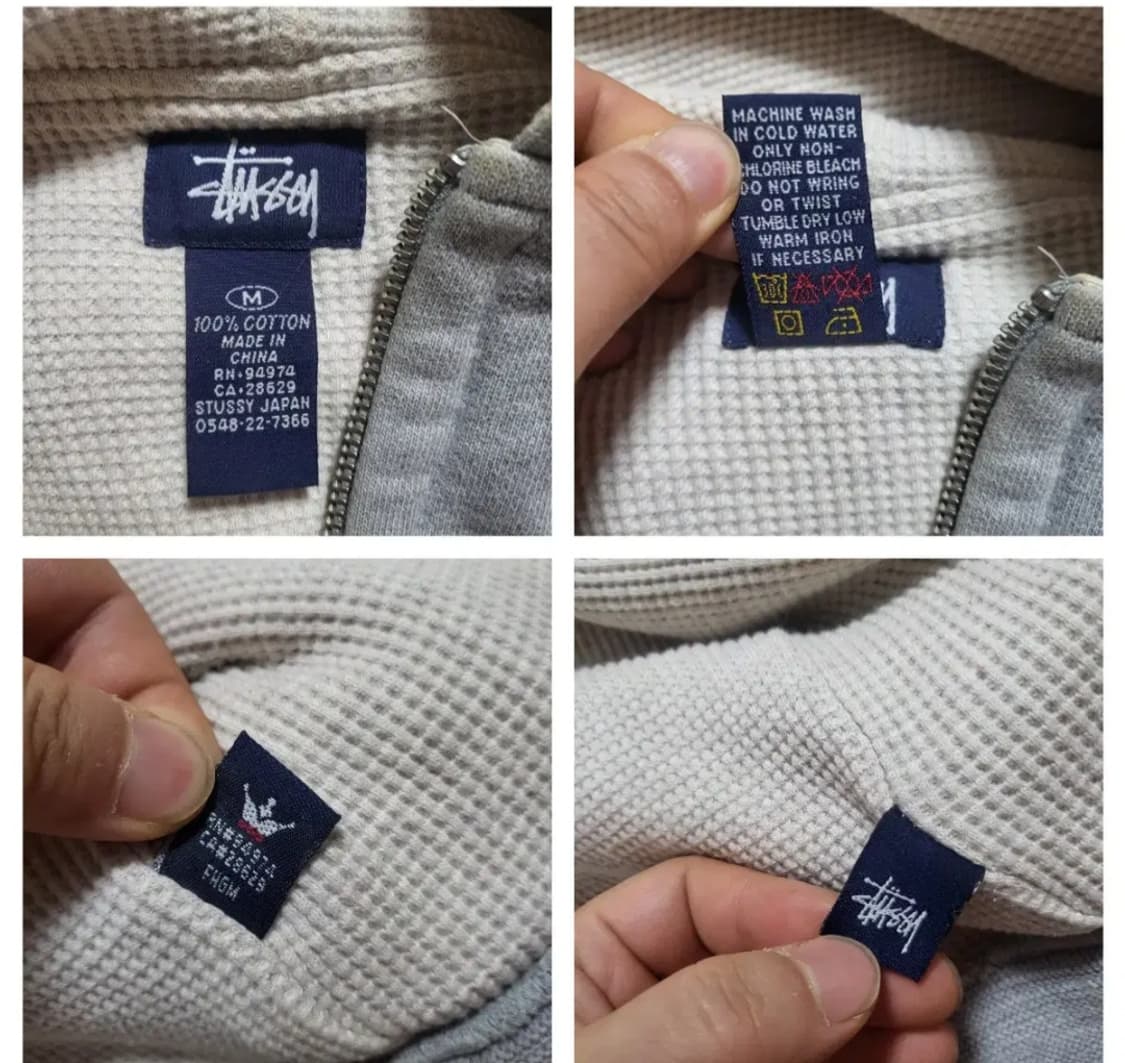 (M) 90s 스투시 후드집업 스투시 빅로고후드티 stussy  상품이미지6